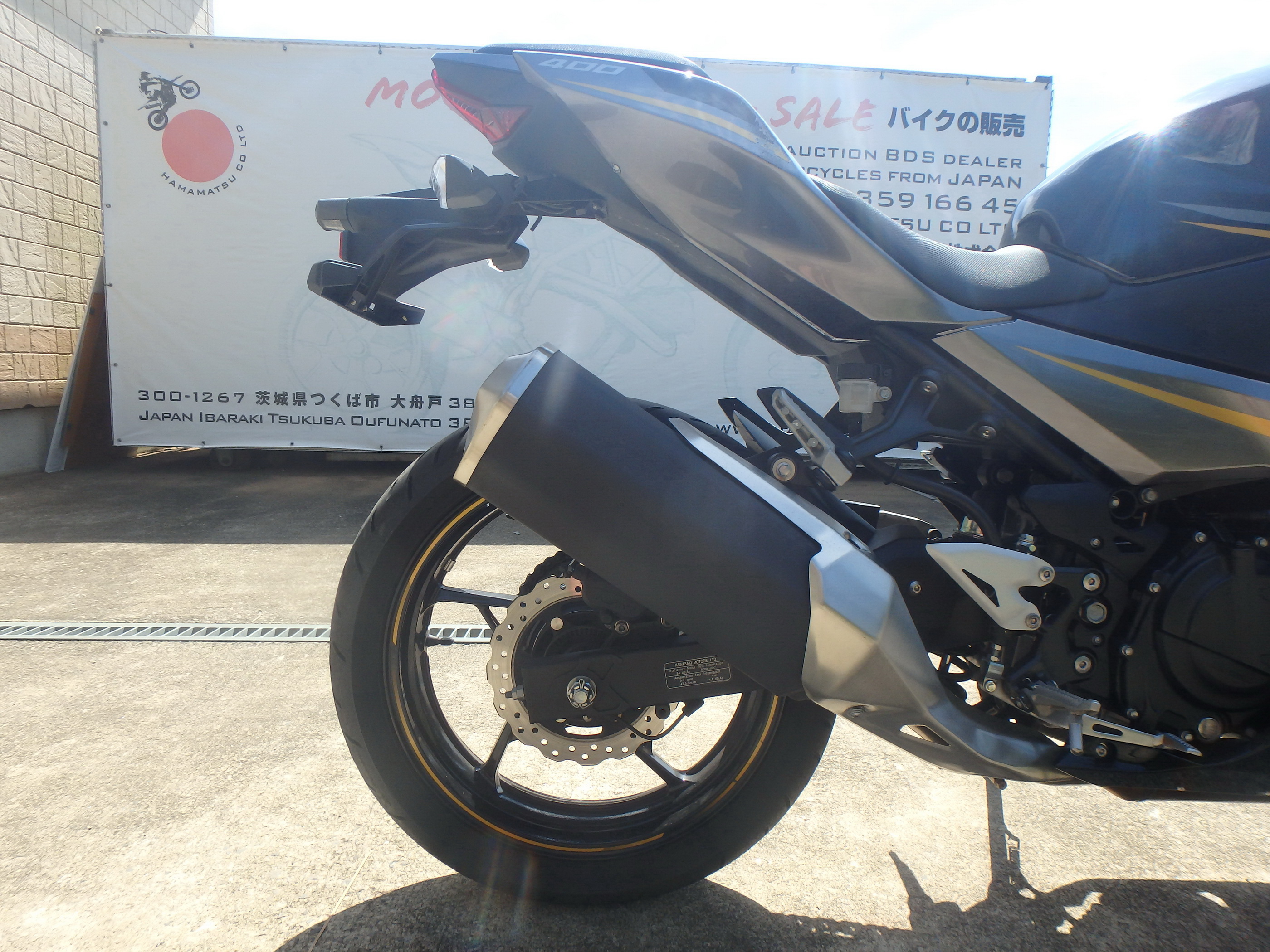 Купить мотоцикл Kawasaki Ninja400-2 2022 фото 17