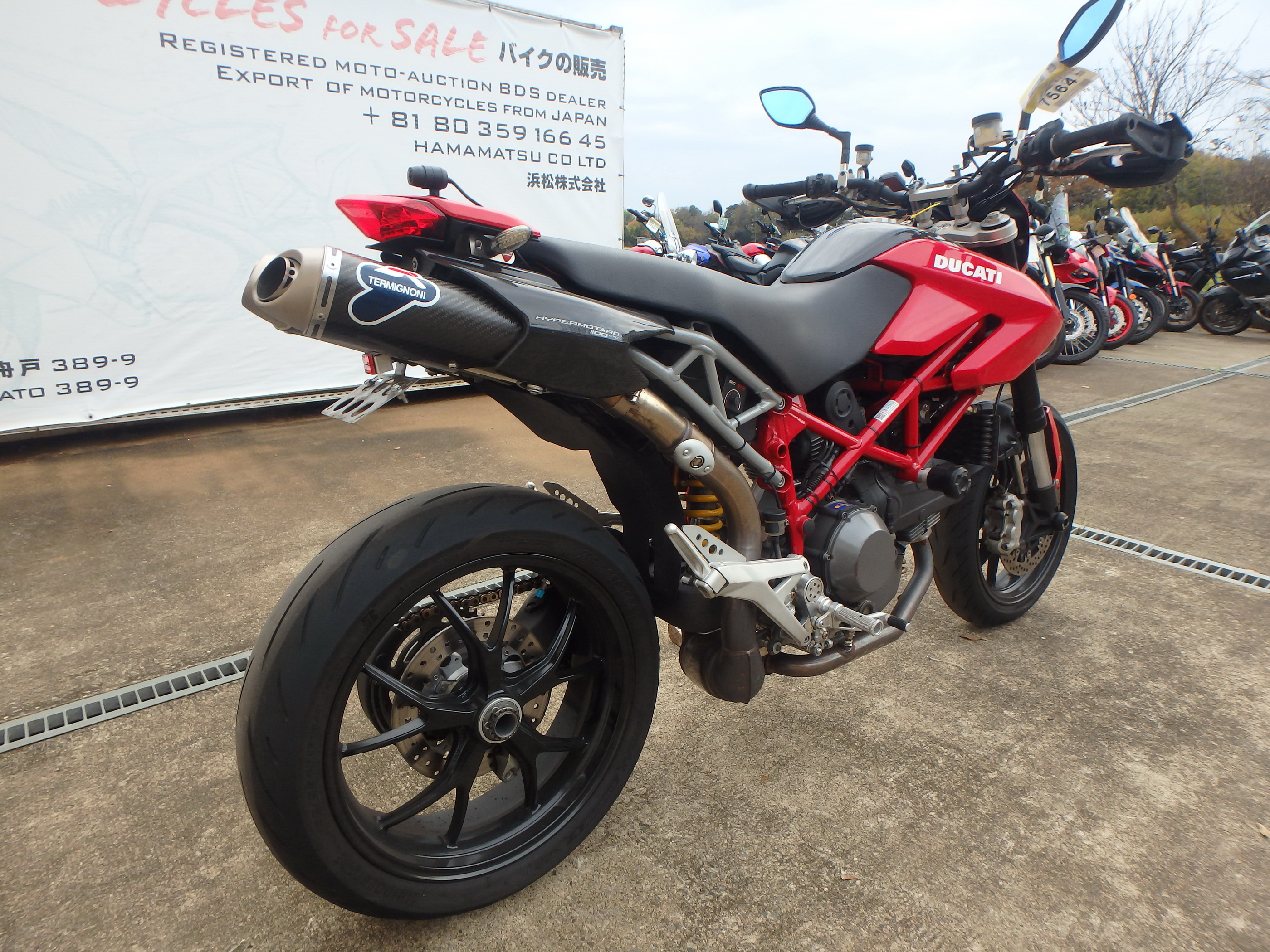 Купить мотоцикл Ducati Hypermotard1100E 2011 фото 9