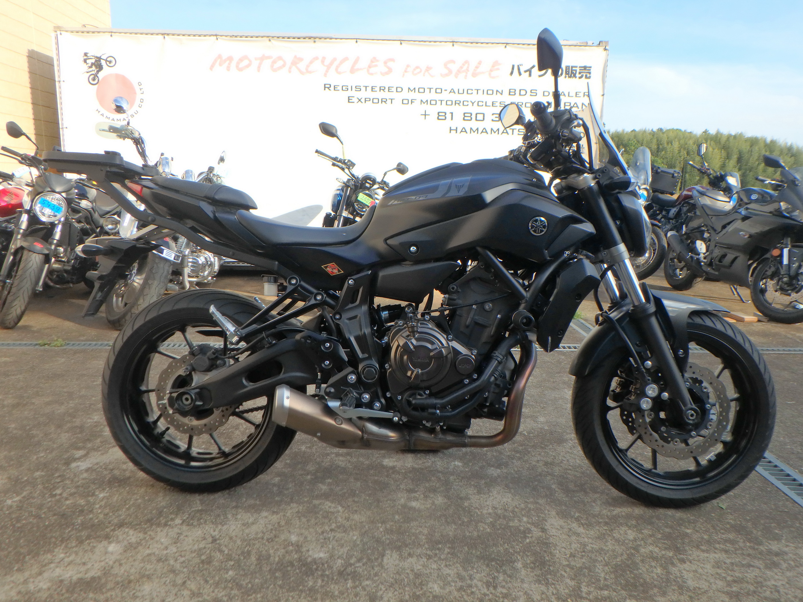 Купить мотоцикл Yamaha MT-07A / FZ07A 2017 фото 8