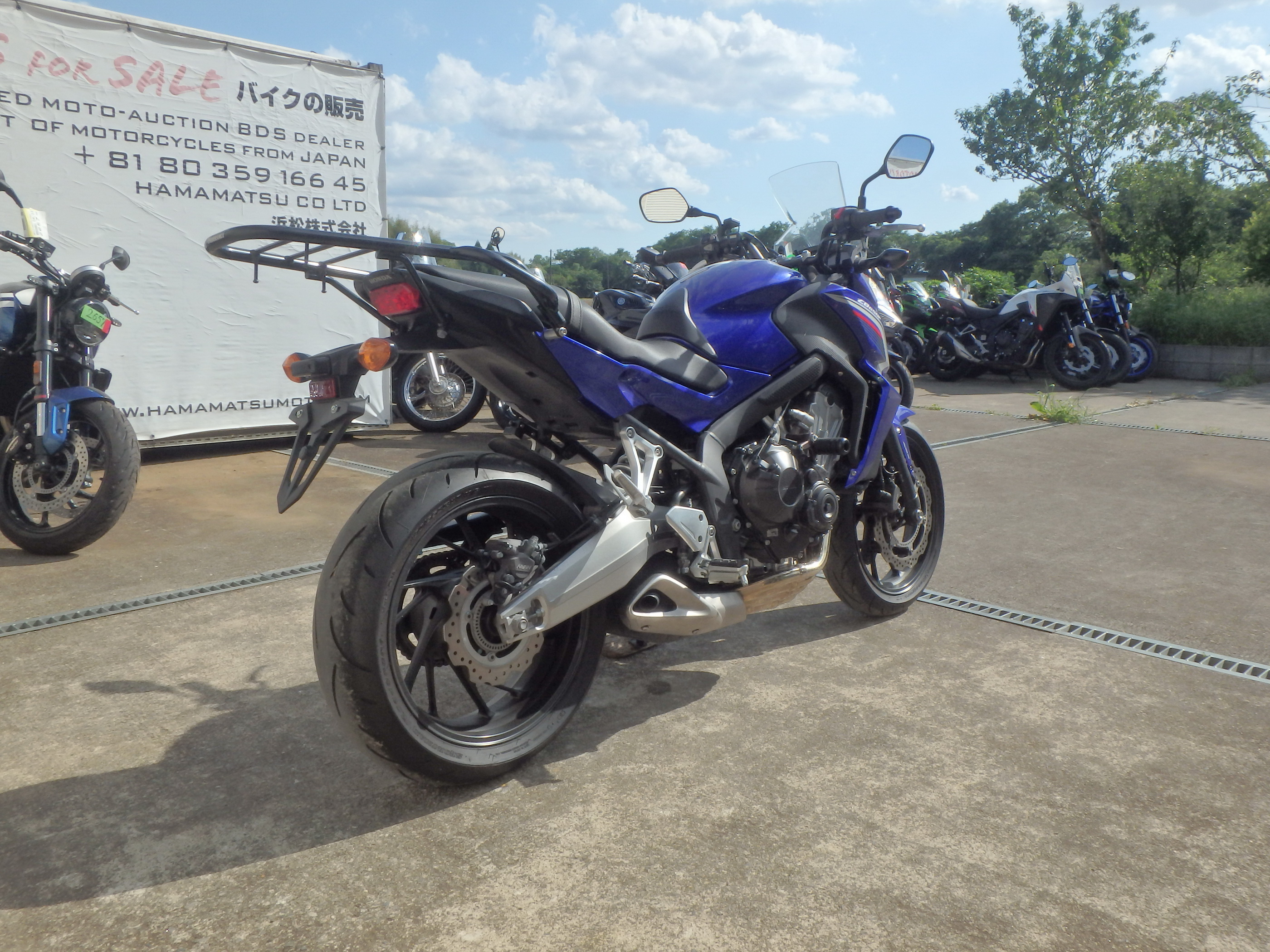 Купить мотоцикл Honda CB650F Hornet 2014 фото 9