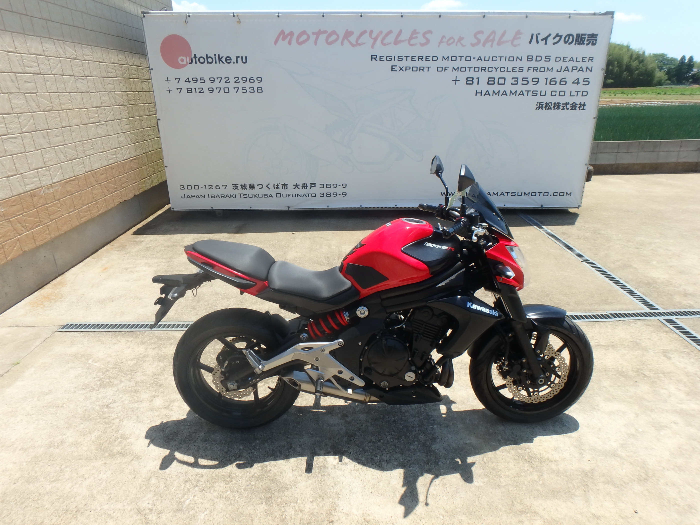 Купить мотоцикл Kawasaki ER-6N 2014 фото 7