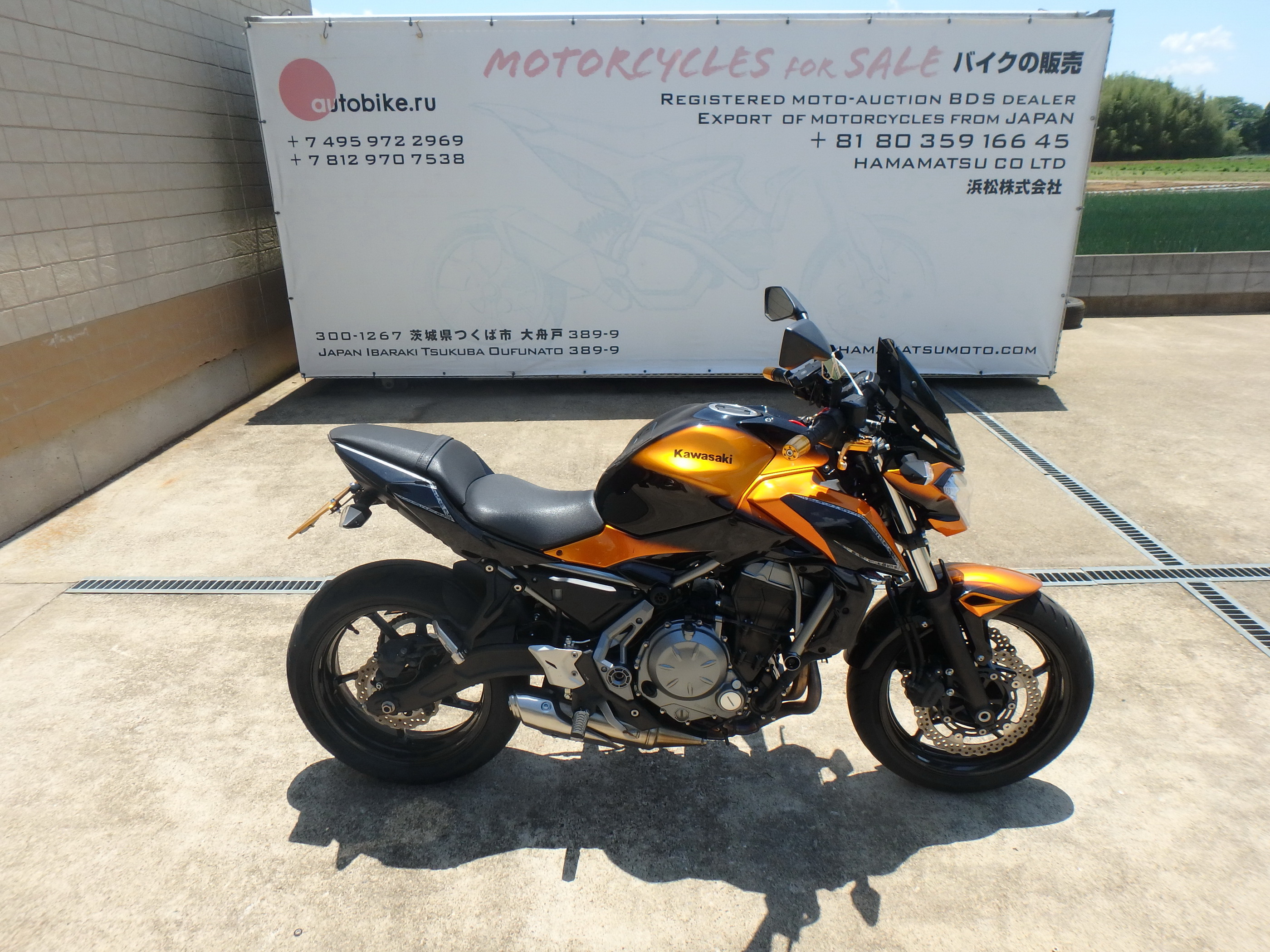 Купить мотоцикл Kawasaki Z650A 2018 фото 8