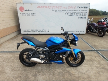 Заказать из Японии мотоцикл Triumph Street Triple 2014 фото 5