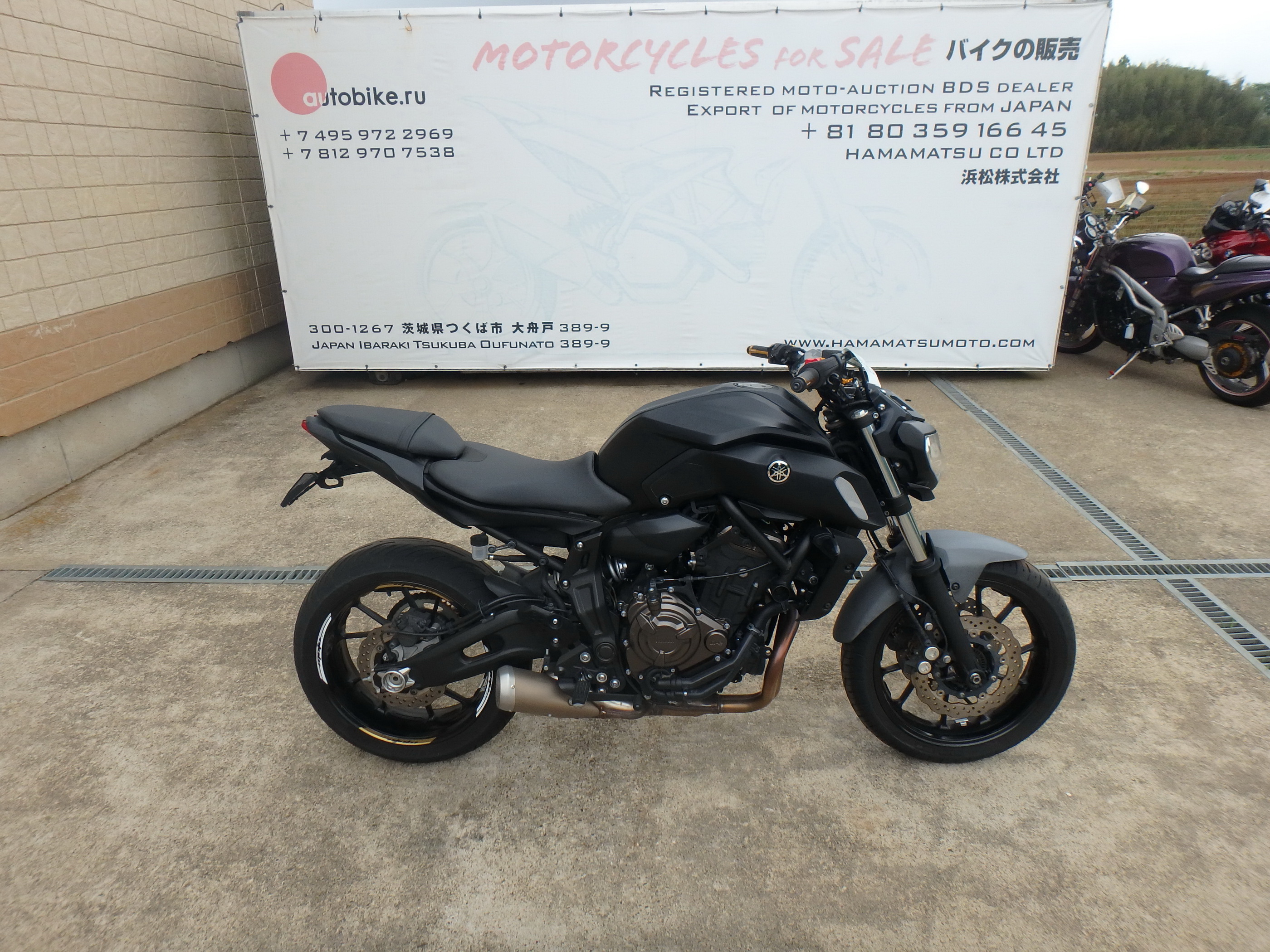 Купить мотоцикл Yamaha MT-07A FZ07 ABS 2018 фото 8