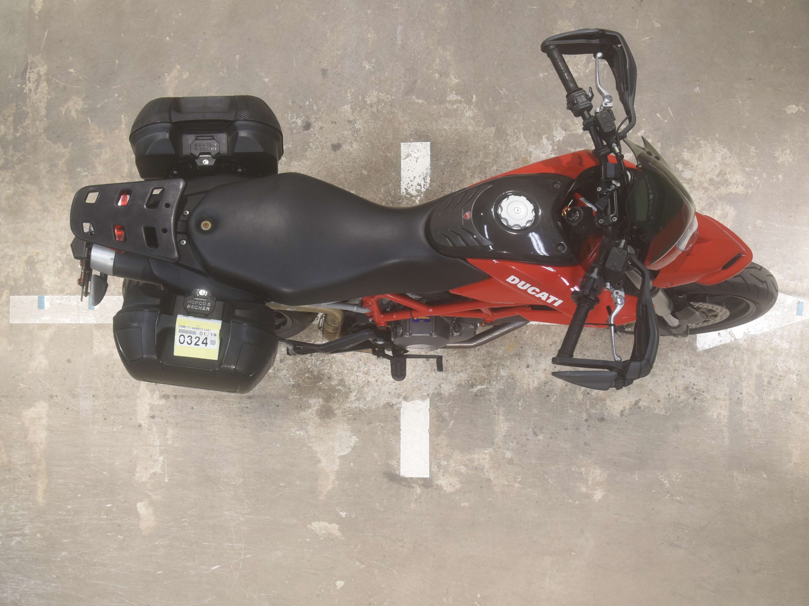 Купить мотоцикл Ducati Hypermotard796 2011 фото 3