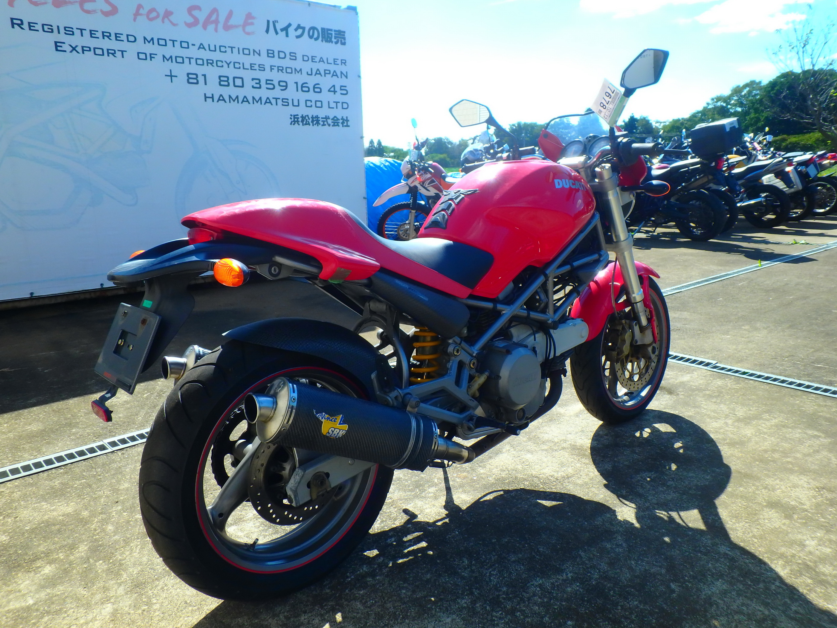 Купить мотоцикл Ducati Monster400 M400 2002 фото 9