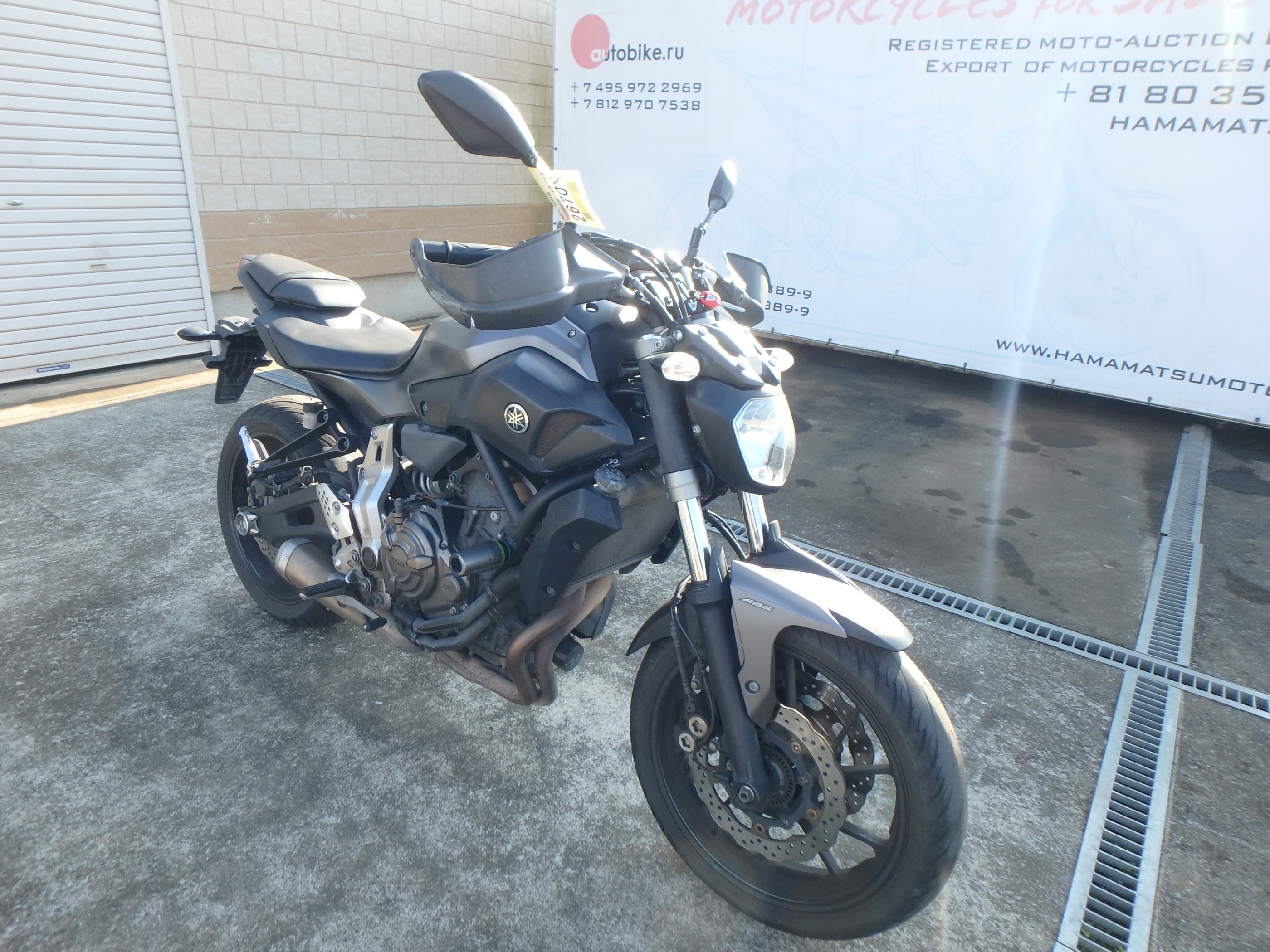 Купить мотоцикл Yamaha MT-07A FZ07A ABS 2016 фото 7