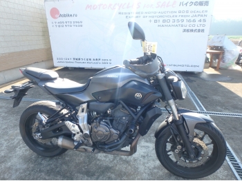 Заказать из Японии мотоцикл Yamaha MT-07A FZ07 ABS 2016 фото 8