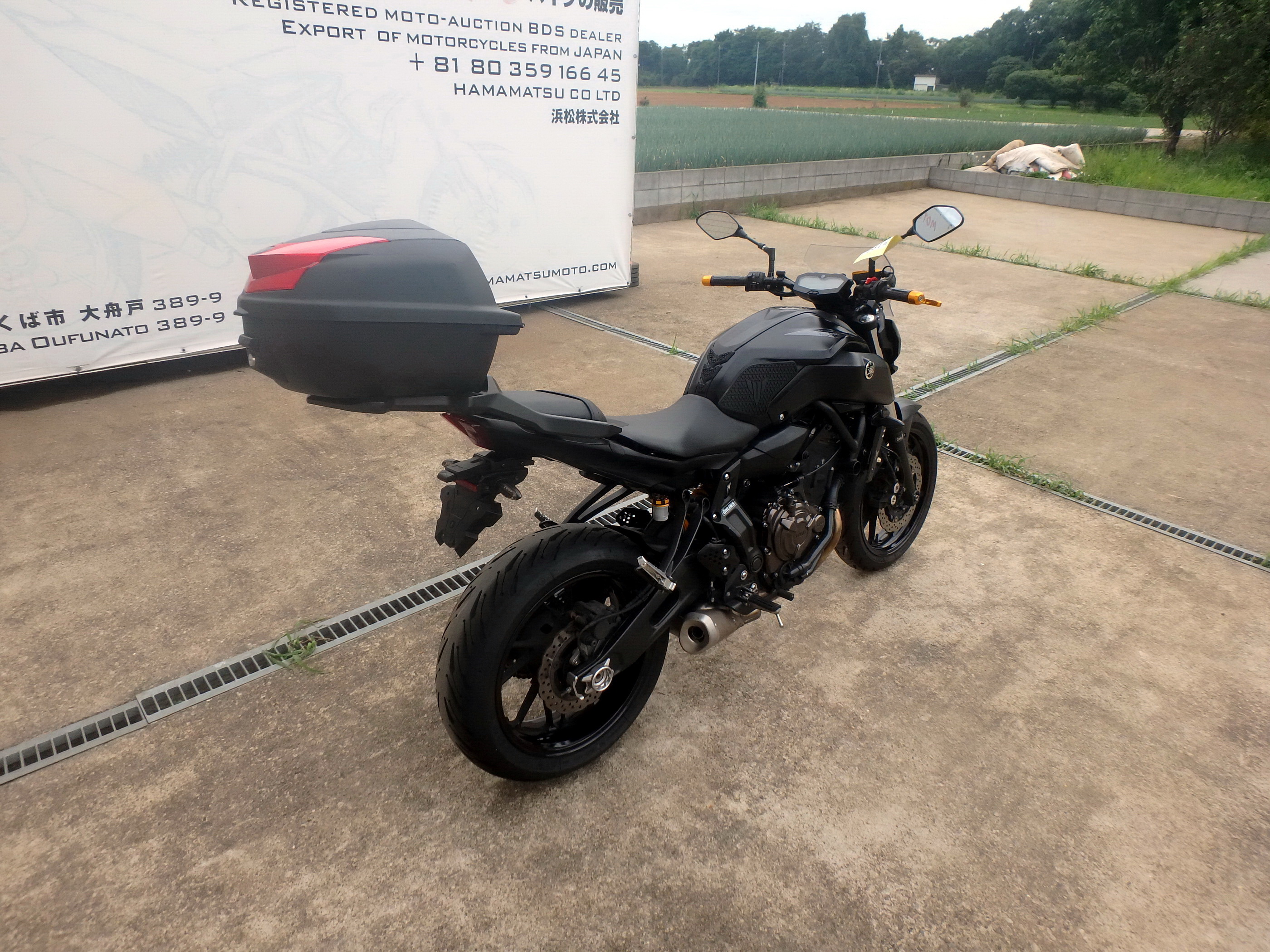 Купить мотоцикл Yamaha MT-07A FZ07 ABS 2019 фото 9