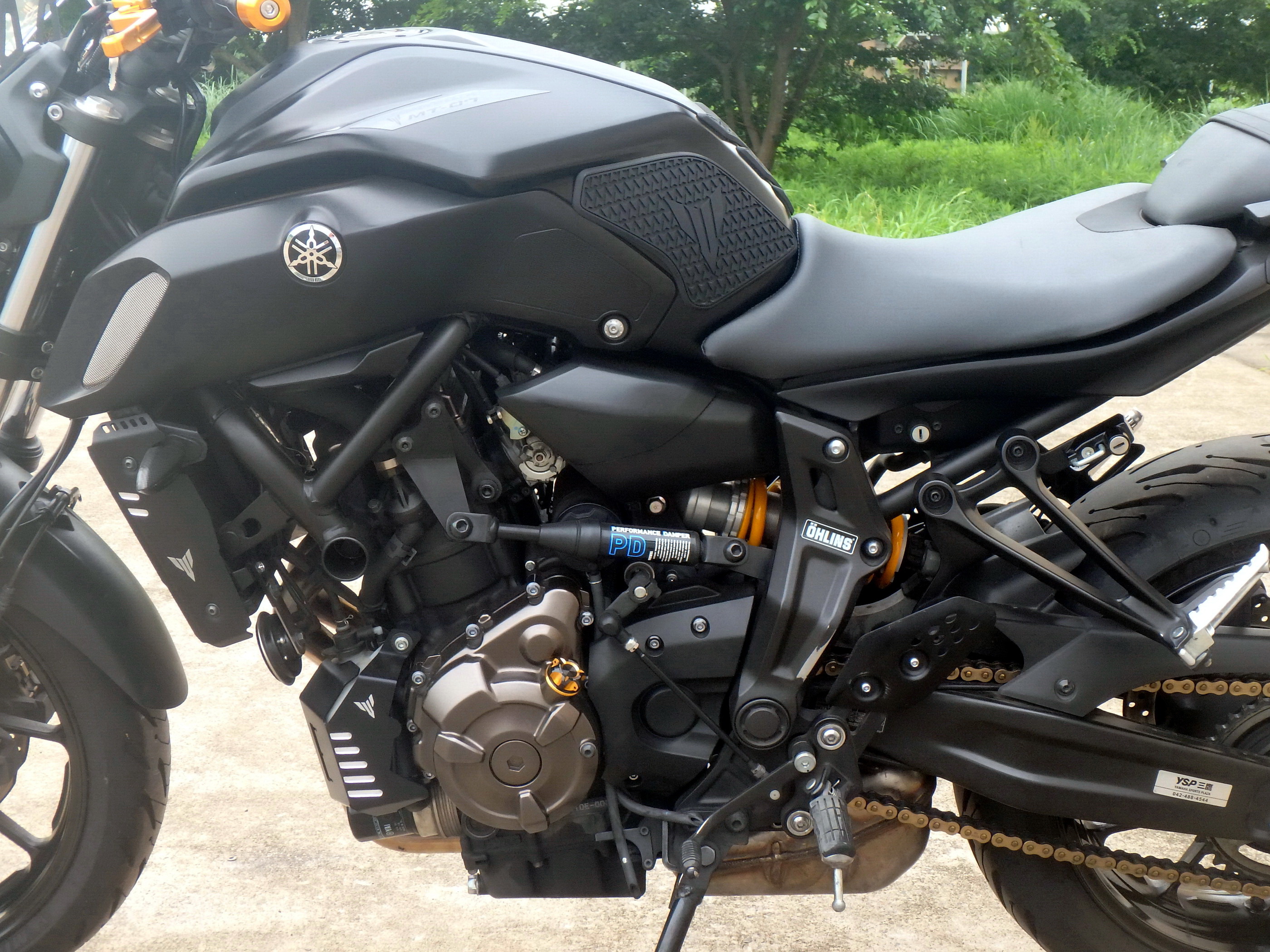 Купить мотоцикл Yamaha MT-07A FZ07 ABS 2019 фото 15