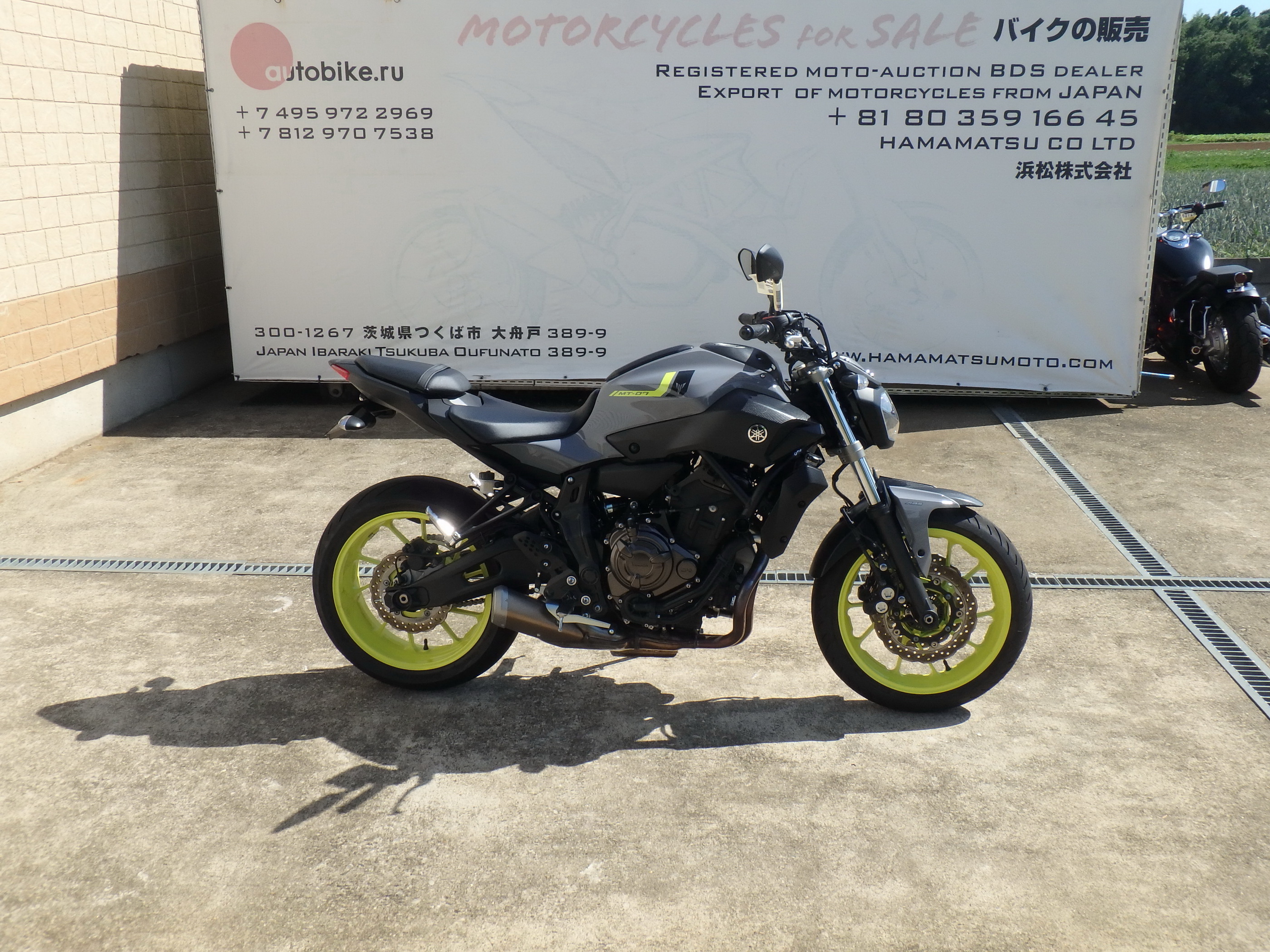 Купить мотоцикл Yamaha MT-07A FZ07 ABS 2017 фото 8