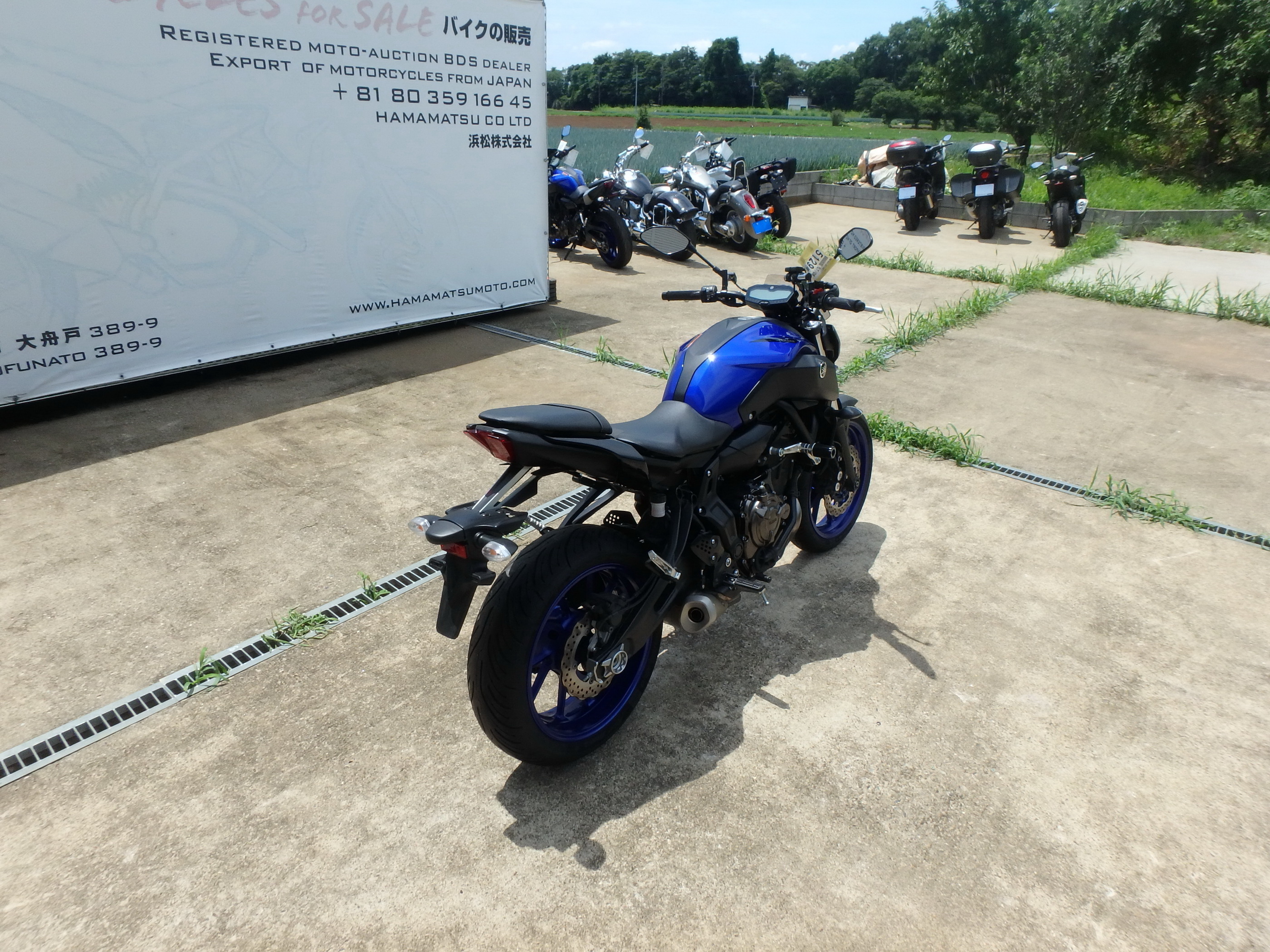 Купить мотоцикл Yamaha MT-07A FZ07 ABS 2018 фото 9
