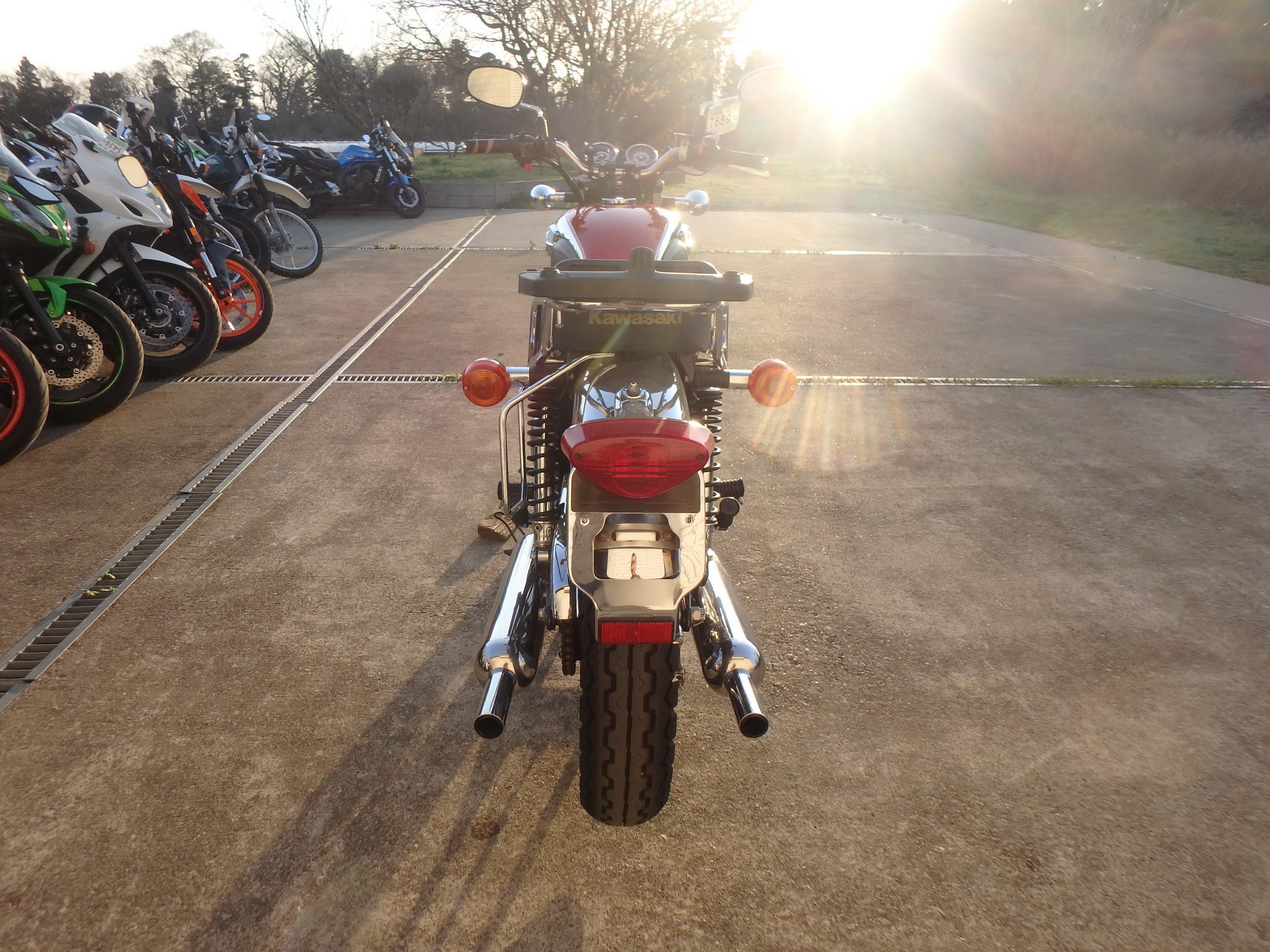 Купить мотоцикл Kawasaki W800 Chrome Edition 2014 фото 10