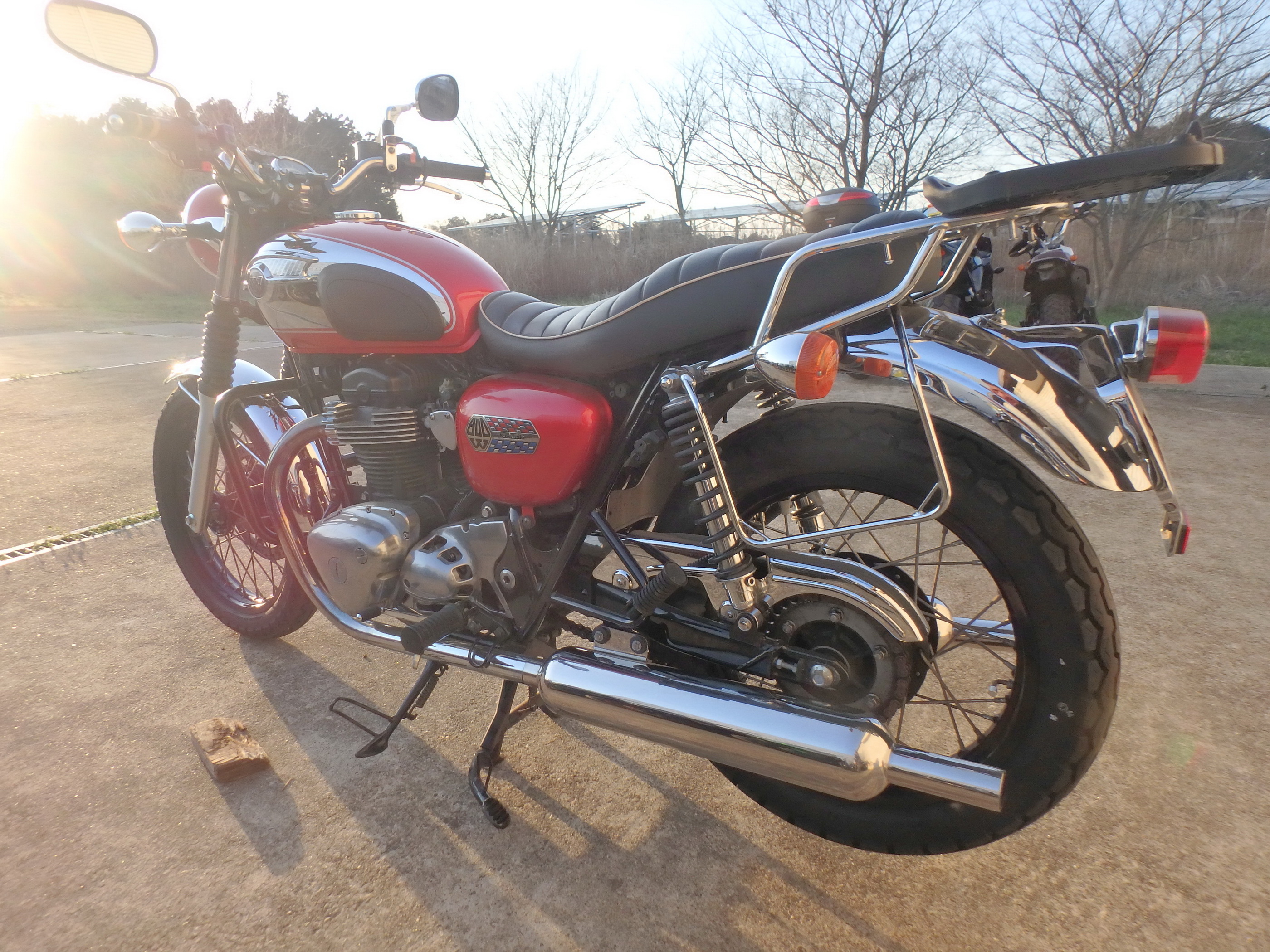 Купить мотоцикл Kawasaki W800 Chrome Edition 2014 фото 11