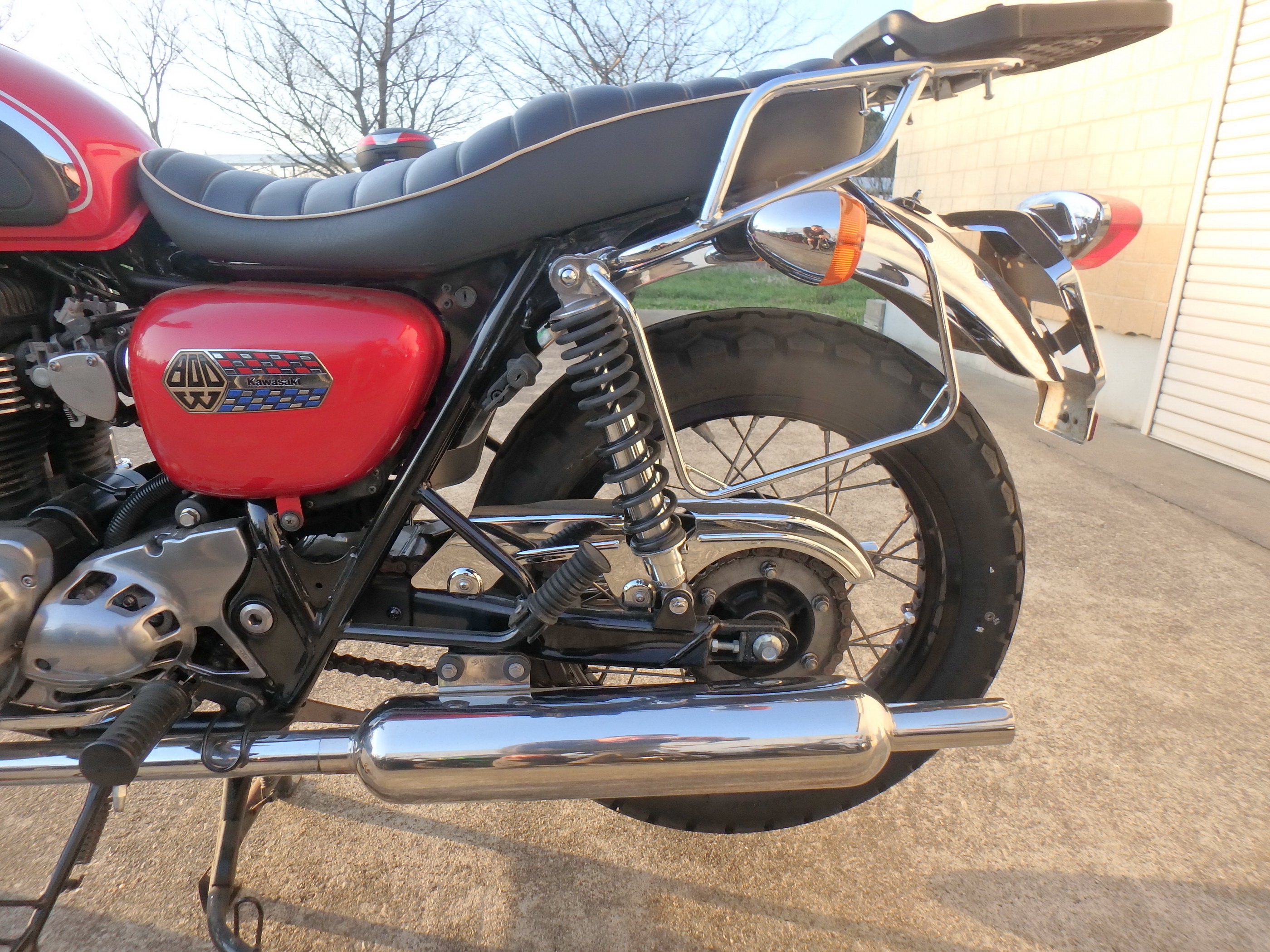 Купить мотоцикл Kawasaki W800 Chrome Edition 2014 фото 16
