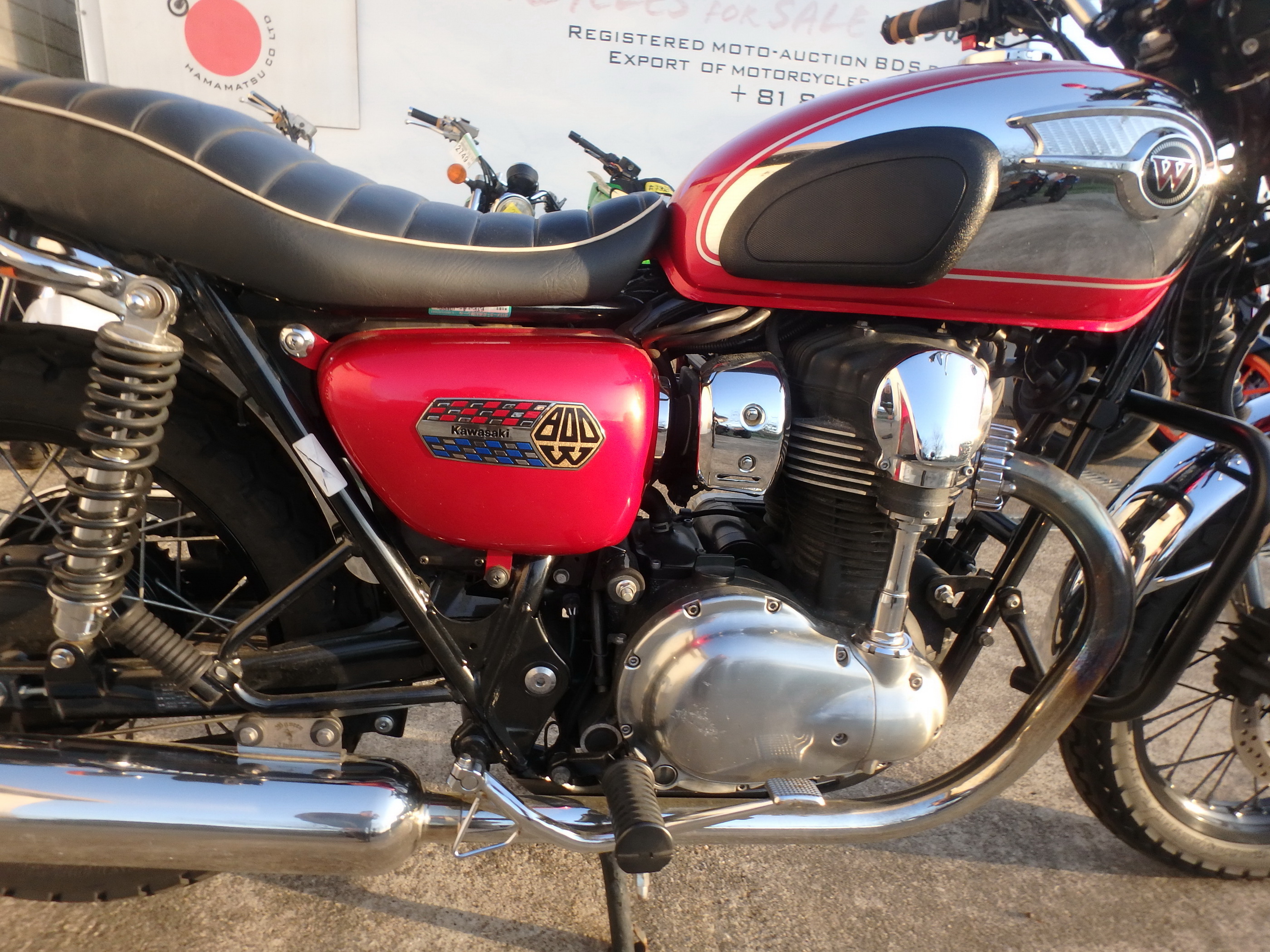 Купить мотоцикл Kawasaki W800 Chrome Edition 2014 фото 18