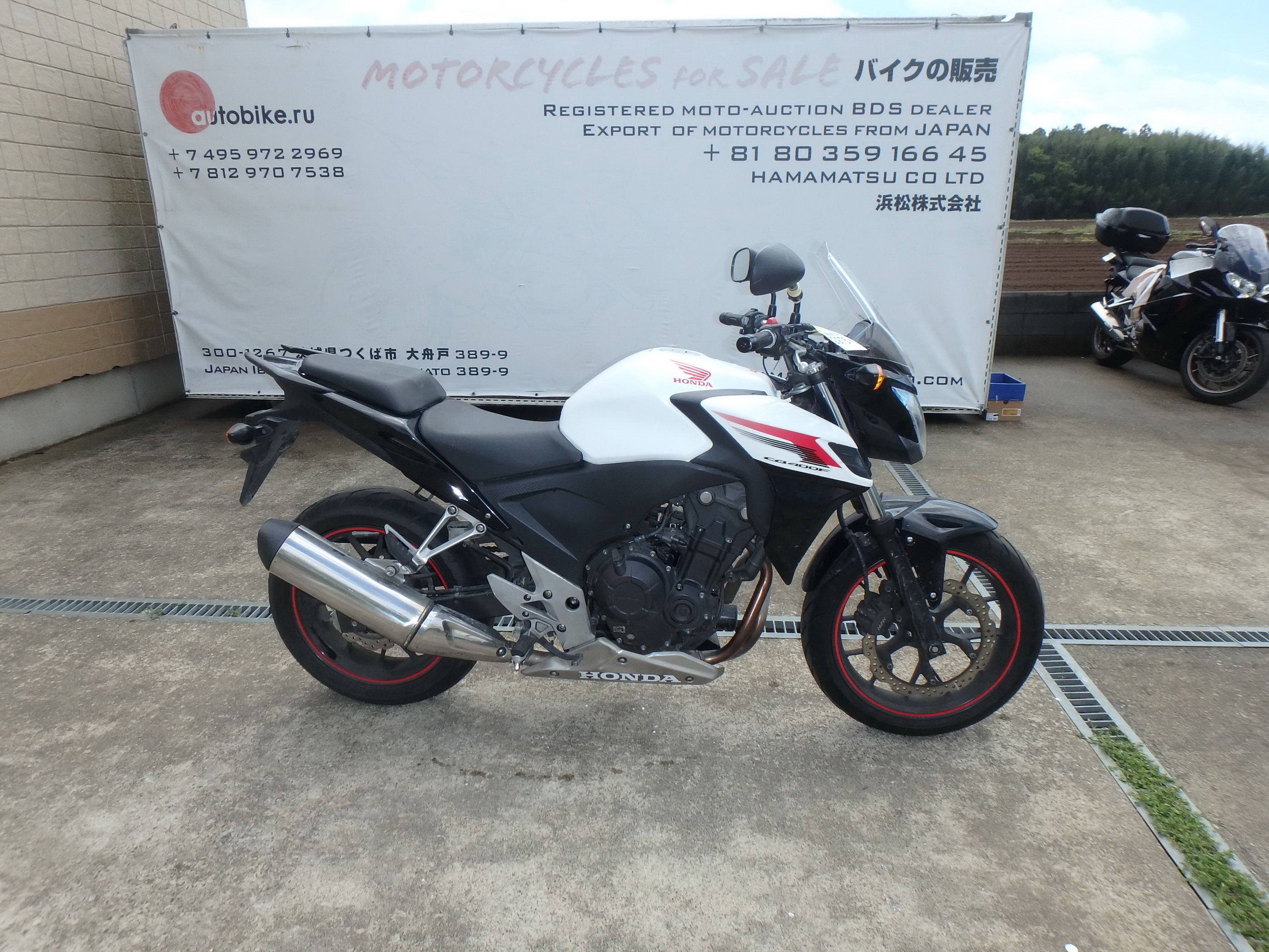 Купить мотоцикл Honda CB400F 2013 фото 8