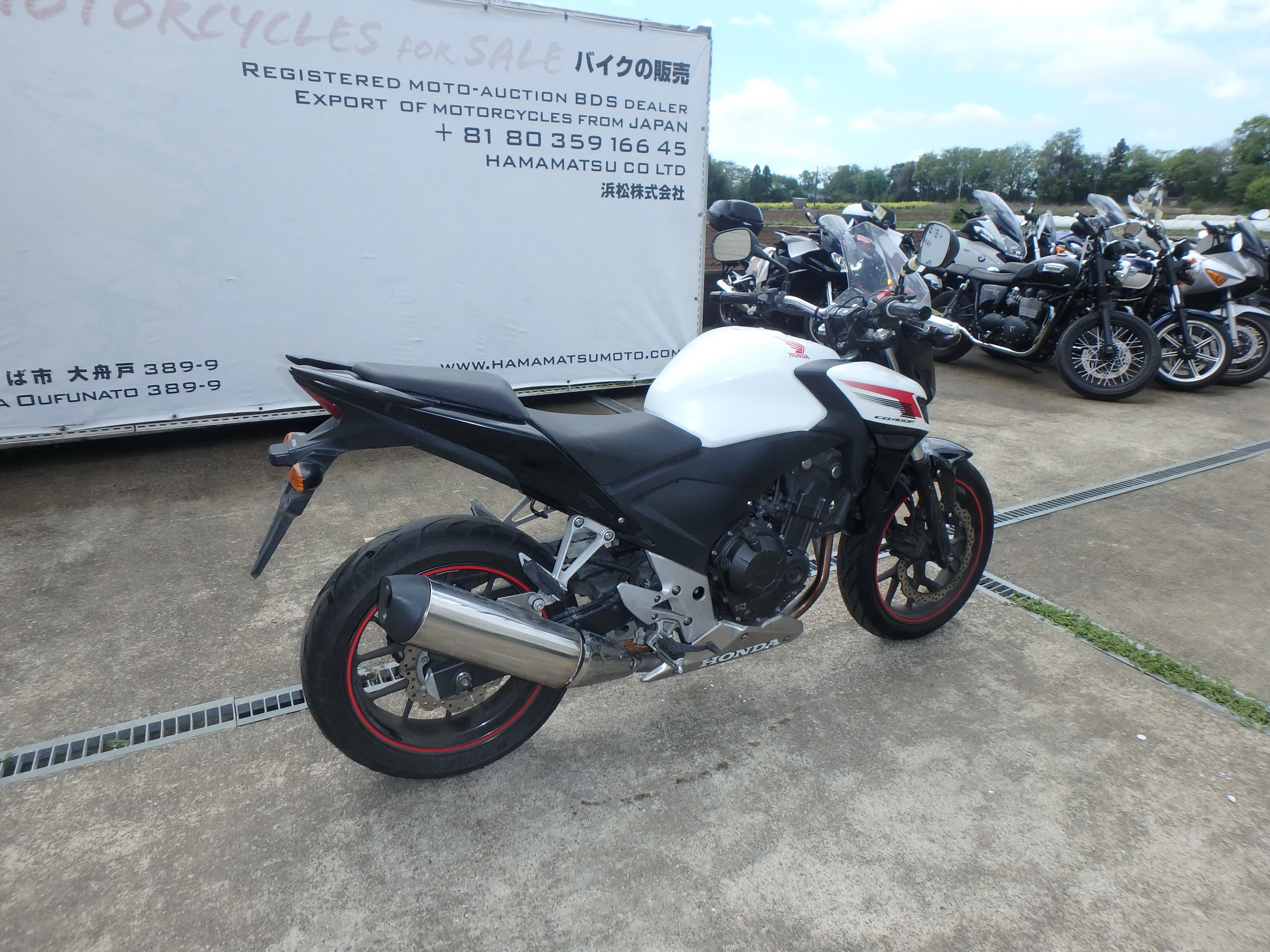 Купить мотоцикл Honda CB400F 2013 фото 9