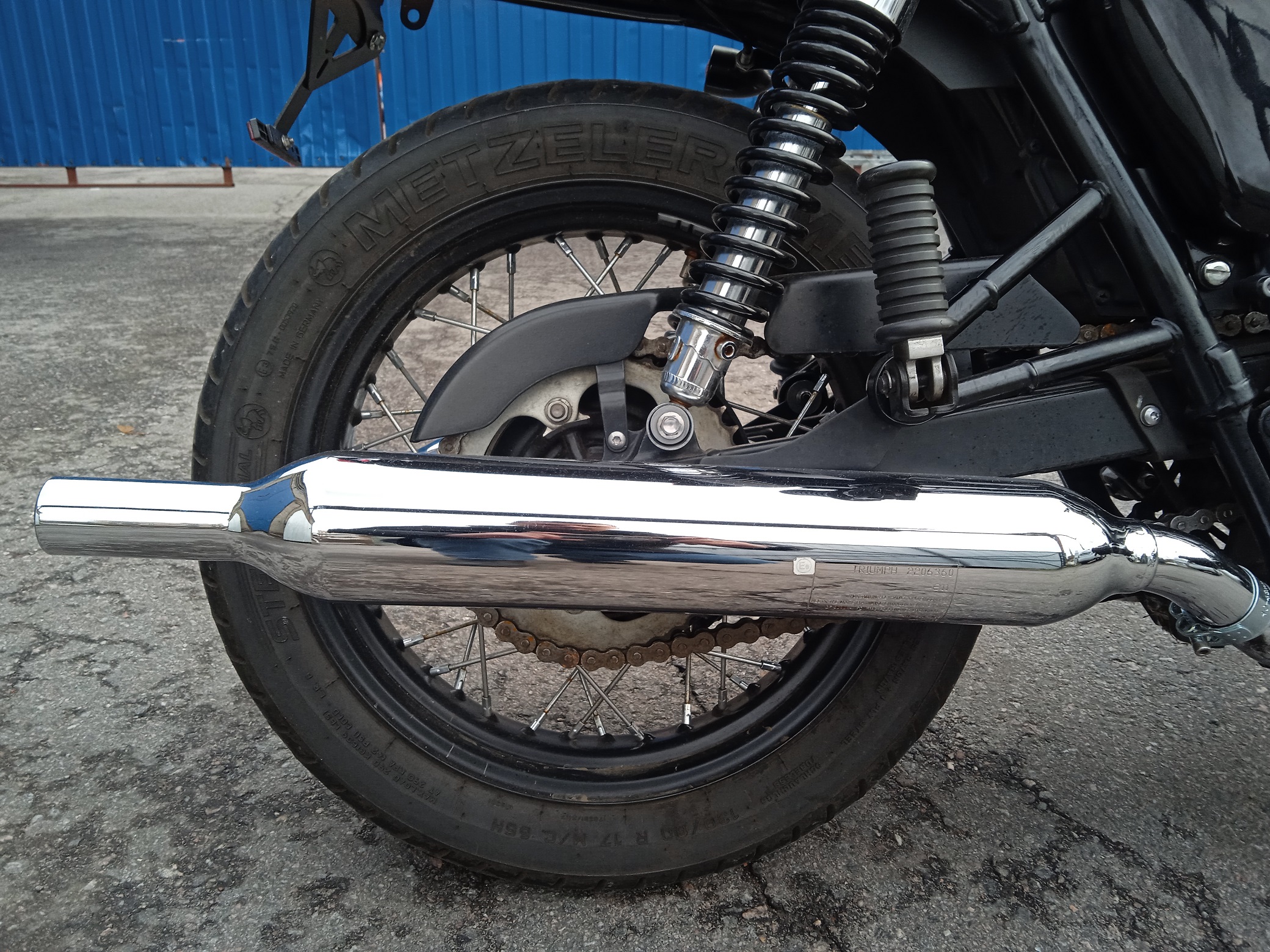 Купить мотоцикл Triumph Bonneville T100 2014 фото 12