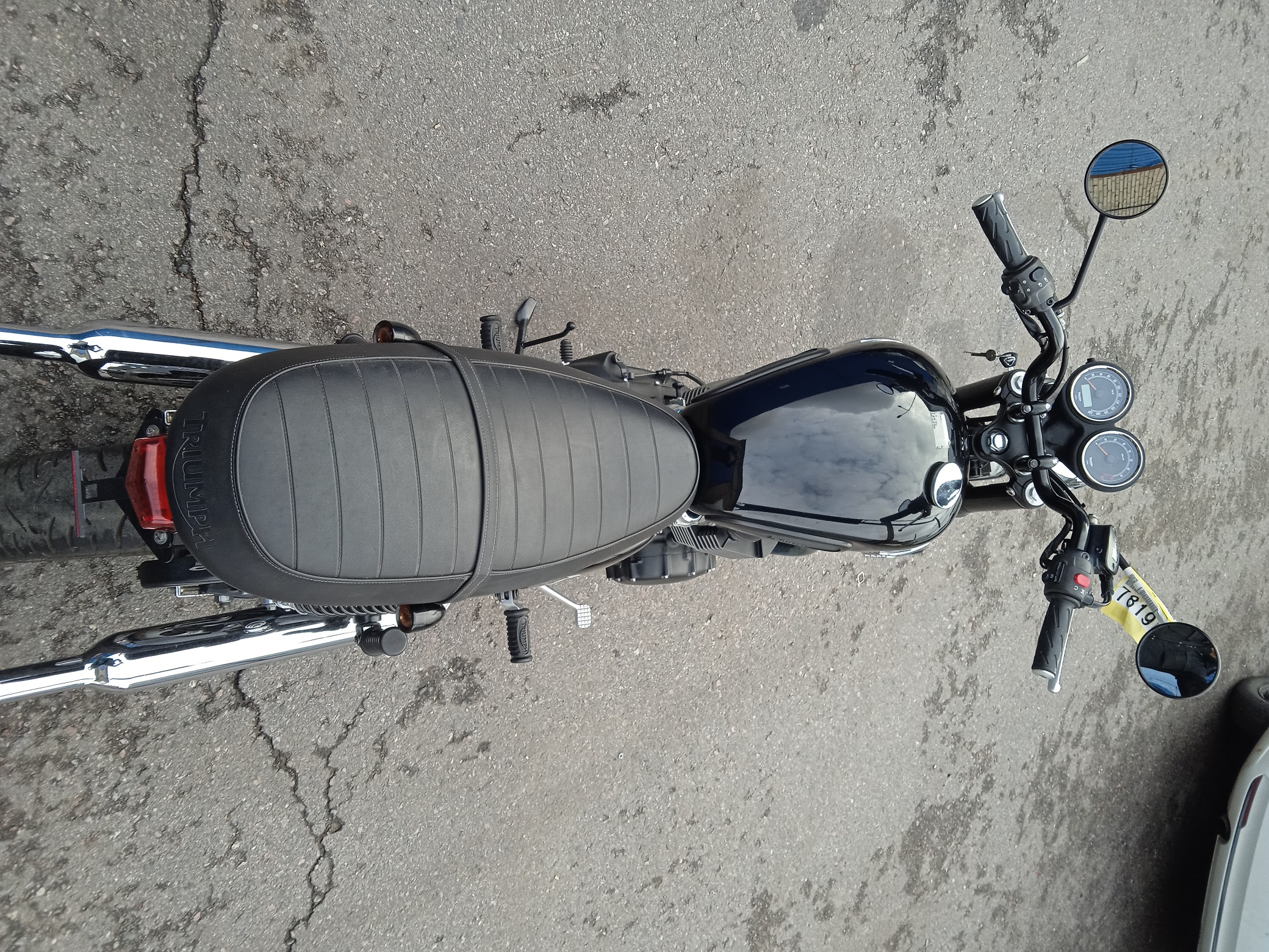 Купить мотоцикл Triumph Bonneville T100 2014 фото 15