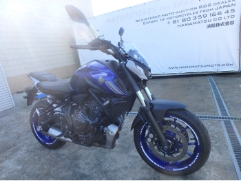 Заказать из Японии мотоцикл Yamaha MT-07A-2 ABS FZ-07A 2021 фото 7