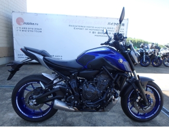 Заказать из Японии мотоцикл Yamaha MT-07A-2 ABS FZ-07A 2021 фото 8