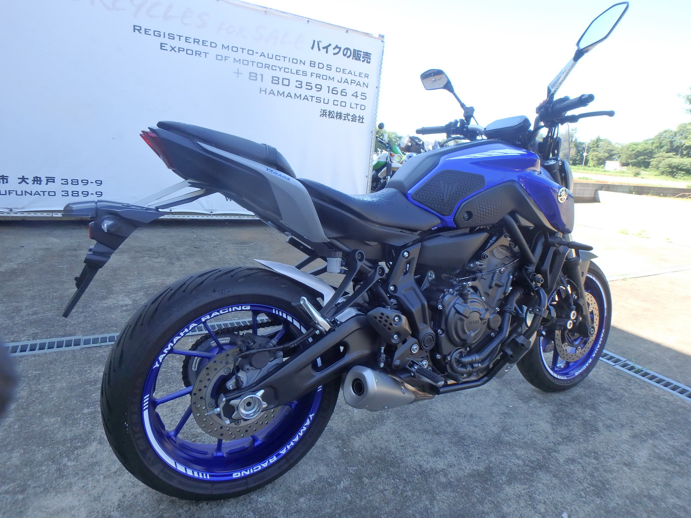 Купить мотоцикл Yamaha MT-07A-2 ABS FZ-07A 2021 фото 9