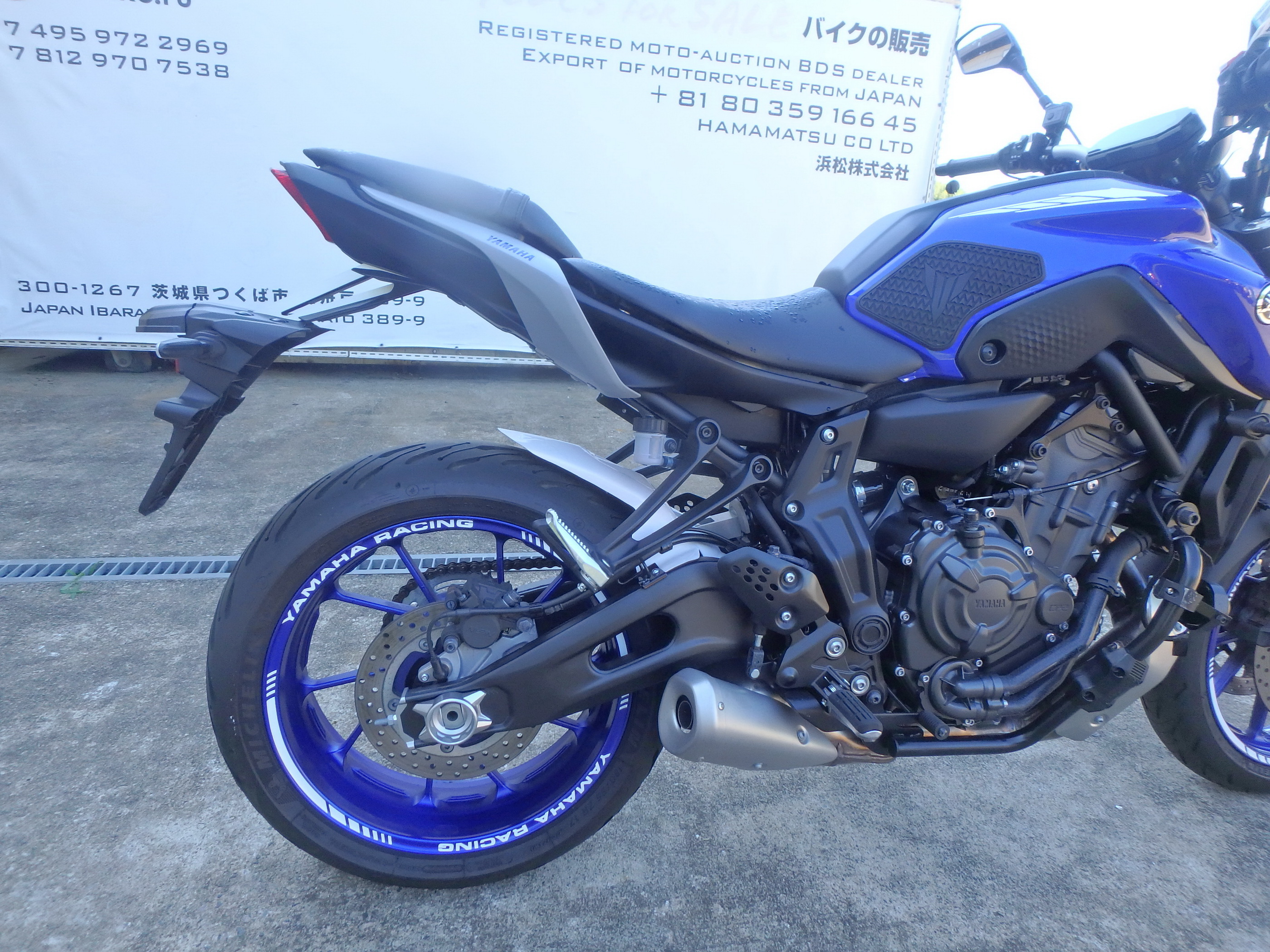 Купить мотоцикл Yamaha MT-07A-2 ABS FZ-07A 2021 фото 17