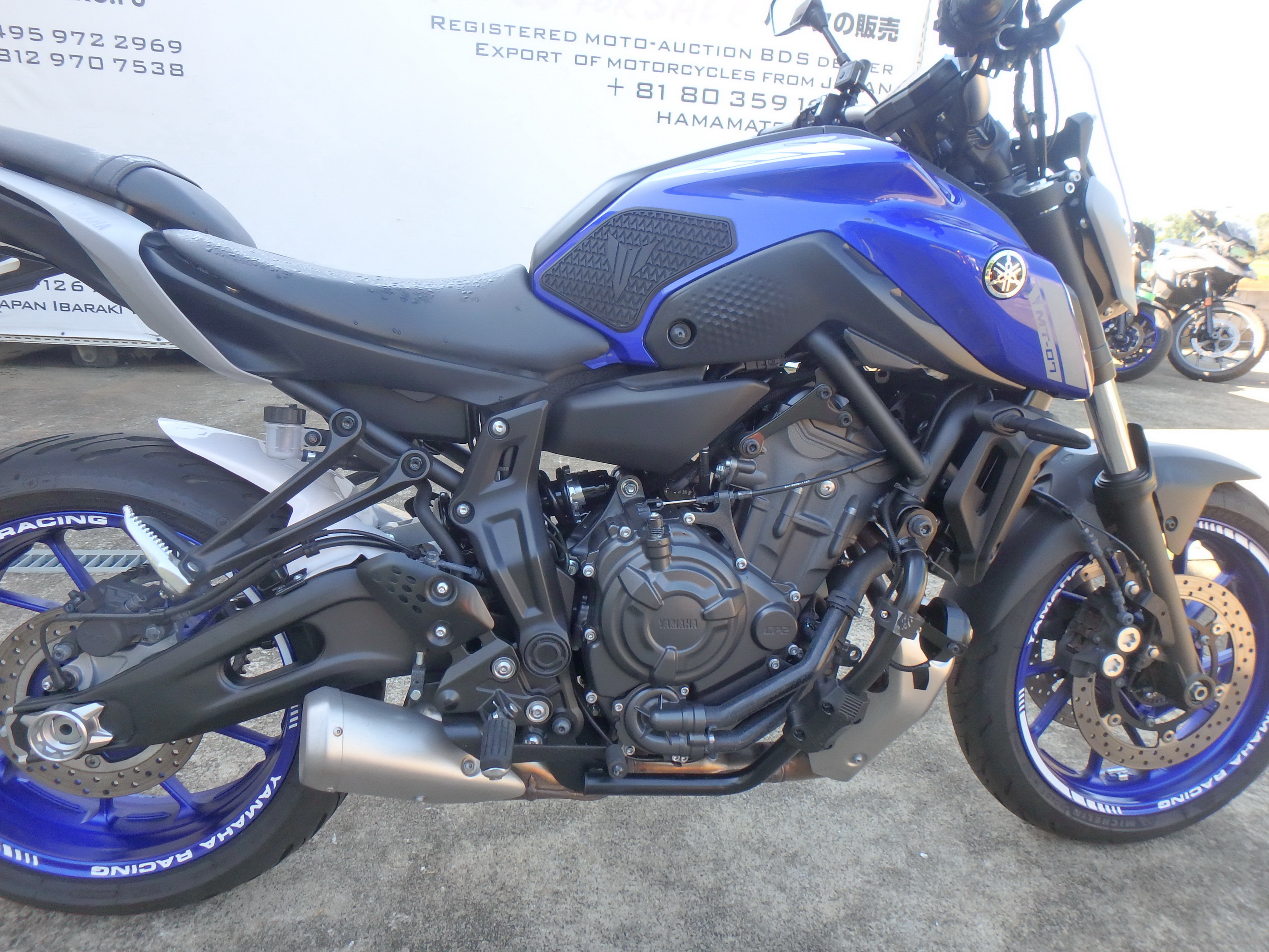 Купить мотоцикл Yamaha MT-07A-2 ABS FZ-07A 2021 фото 18