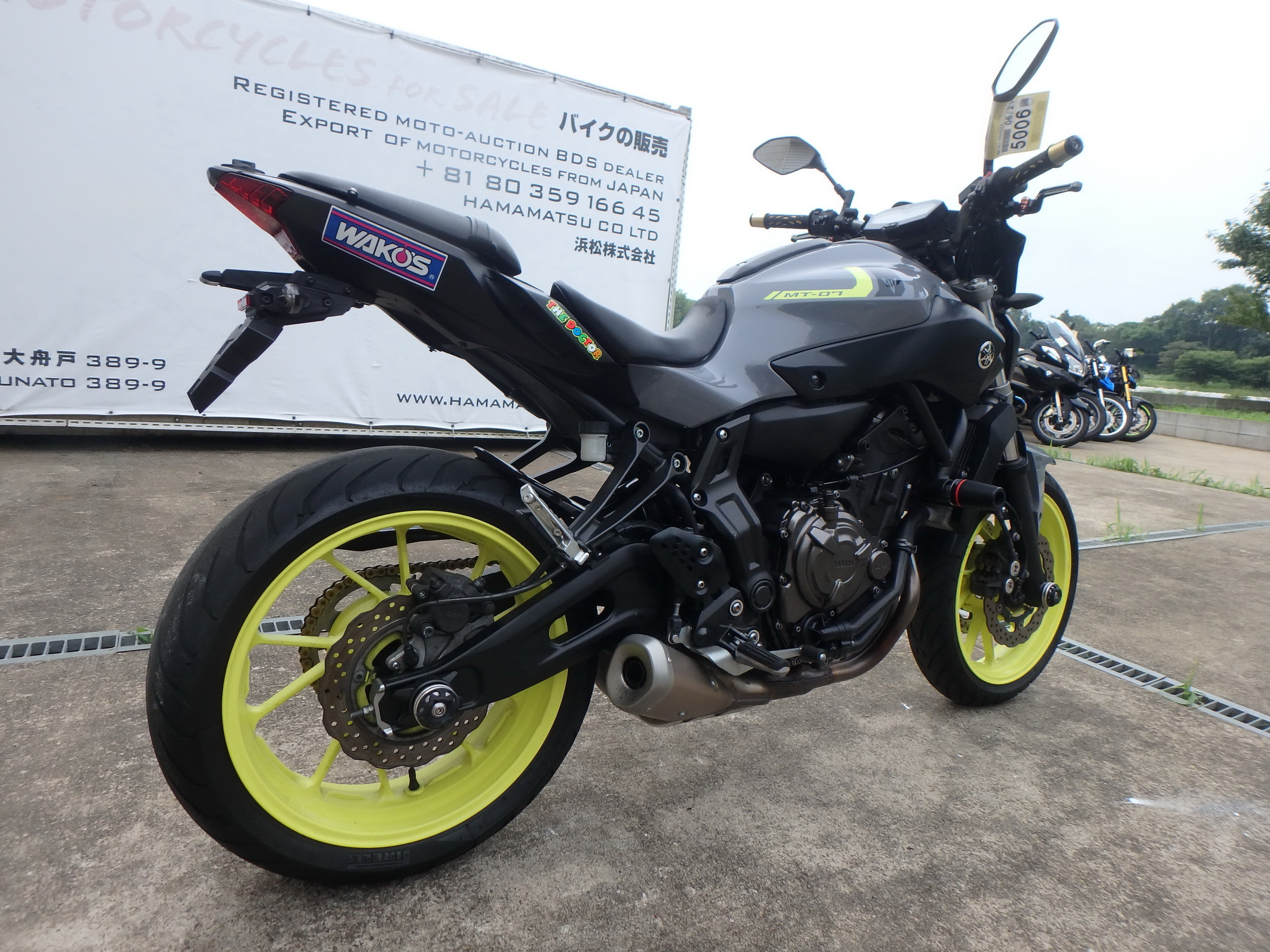 Купить мотоцикл Yamaha MT-07A FZ07A ABS 2017 фото 9