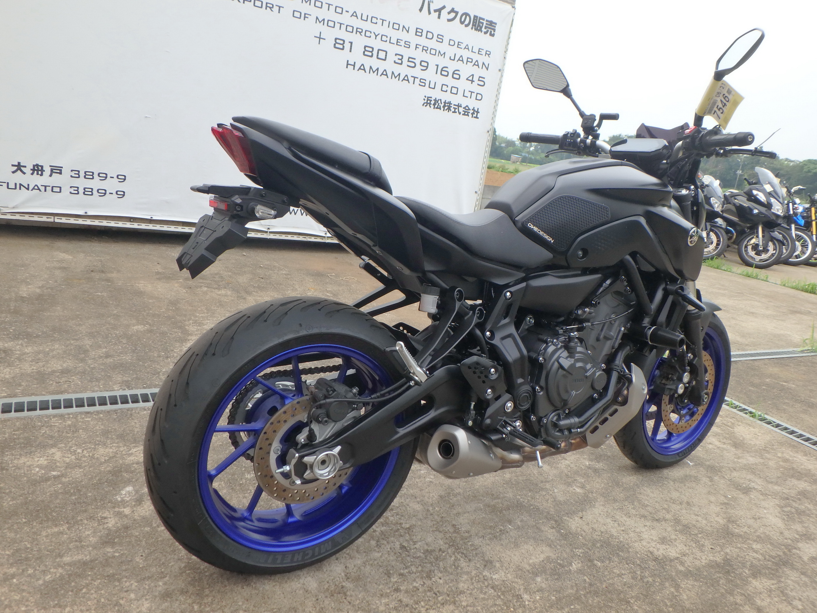 Купить мотоцикл Yamaha MT-07A-2 ABS FZ-07A 2022 фото 9