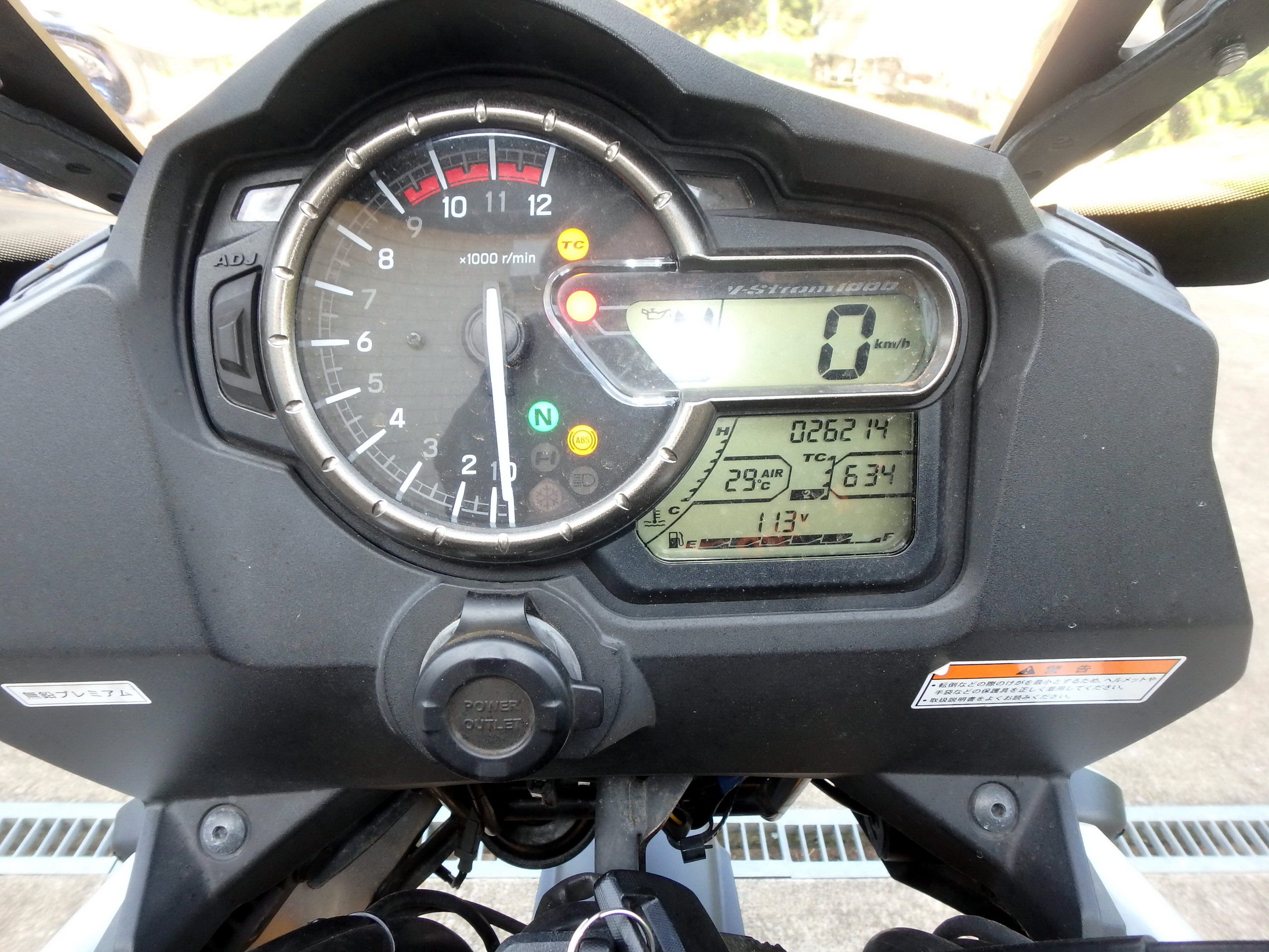 Купить мотоцикл Suzuki V-STROM1000A DL1000A ABS 2014 фото 20