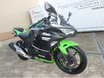 Заказать из Японии мотоцикл Kawasaki NINJA400-2 NINJA400ABS 2022 фото 7