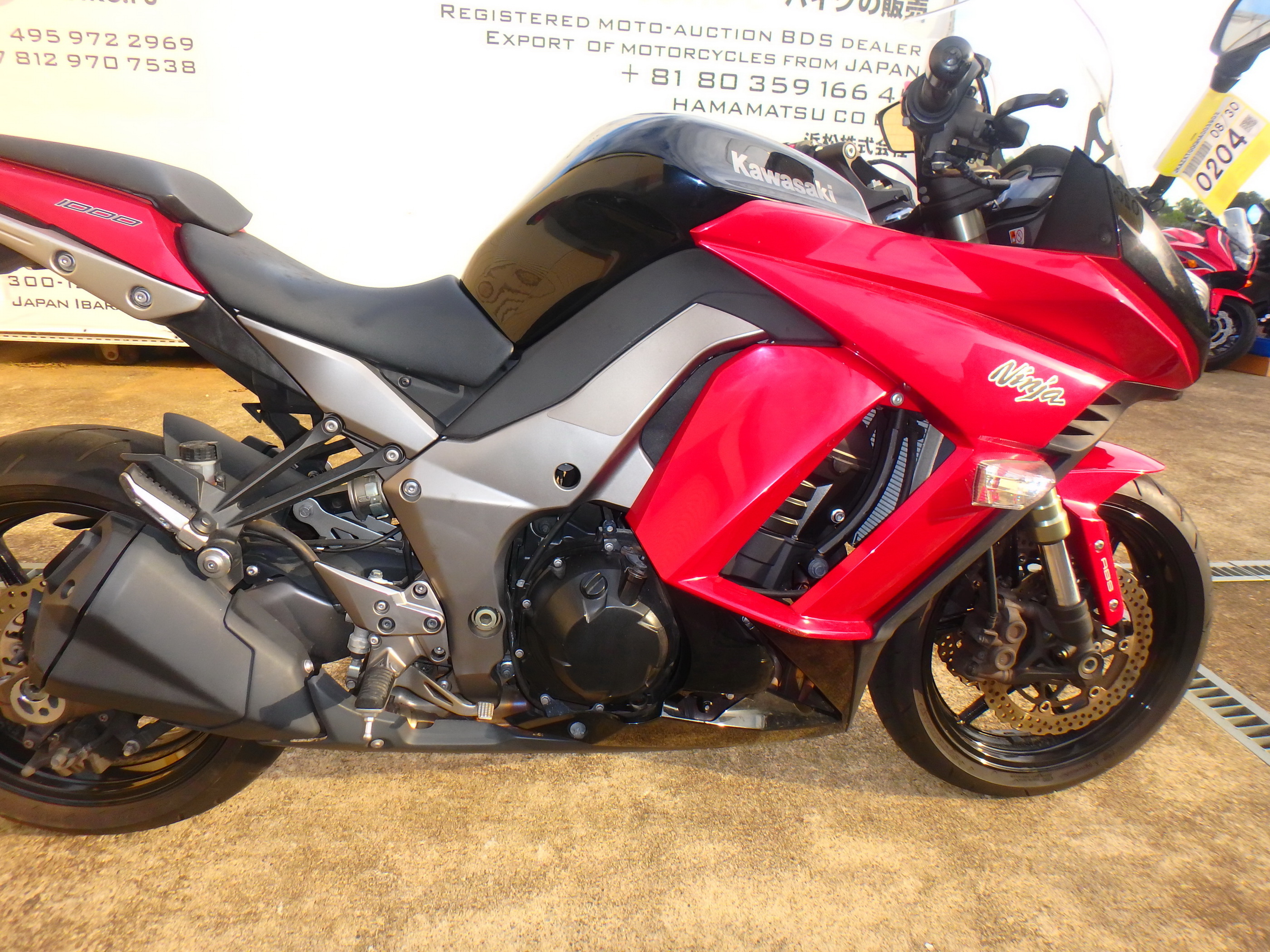 Купить мотоцикл Kawasaki Ninja1000A 2011 фото 18