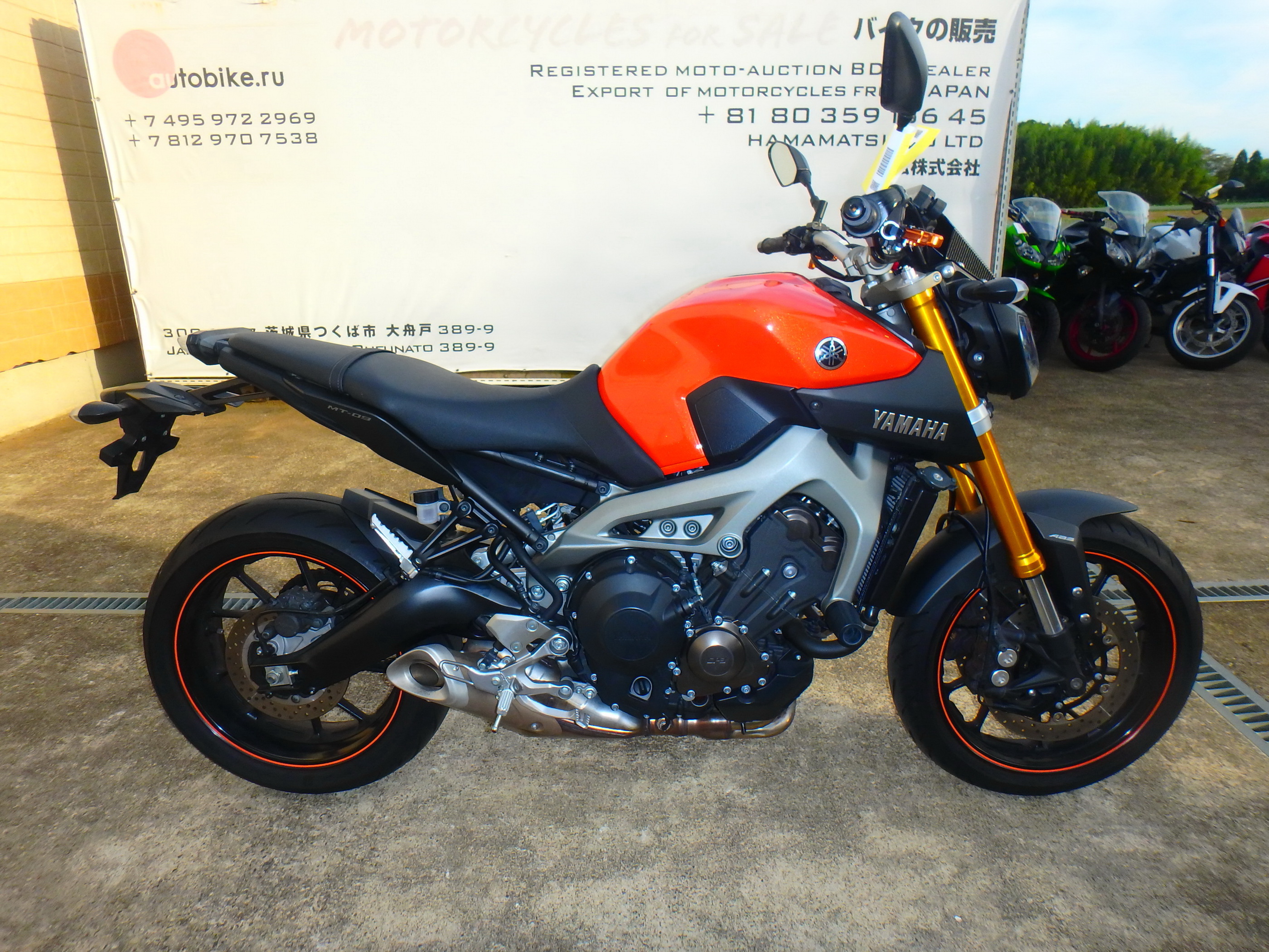 Купить мотоцикл Yamaha MT-09A FZ-09 ABS 2014 фото 8