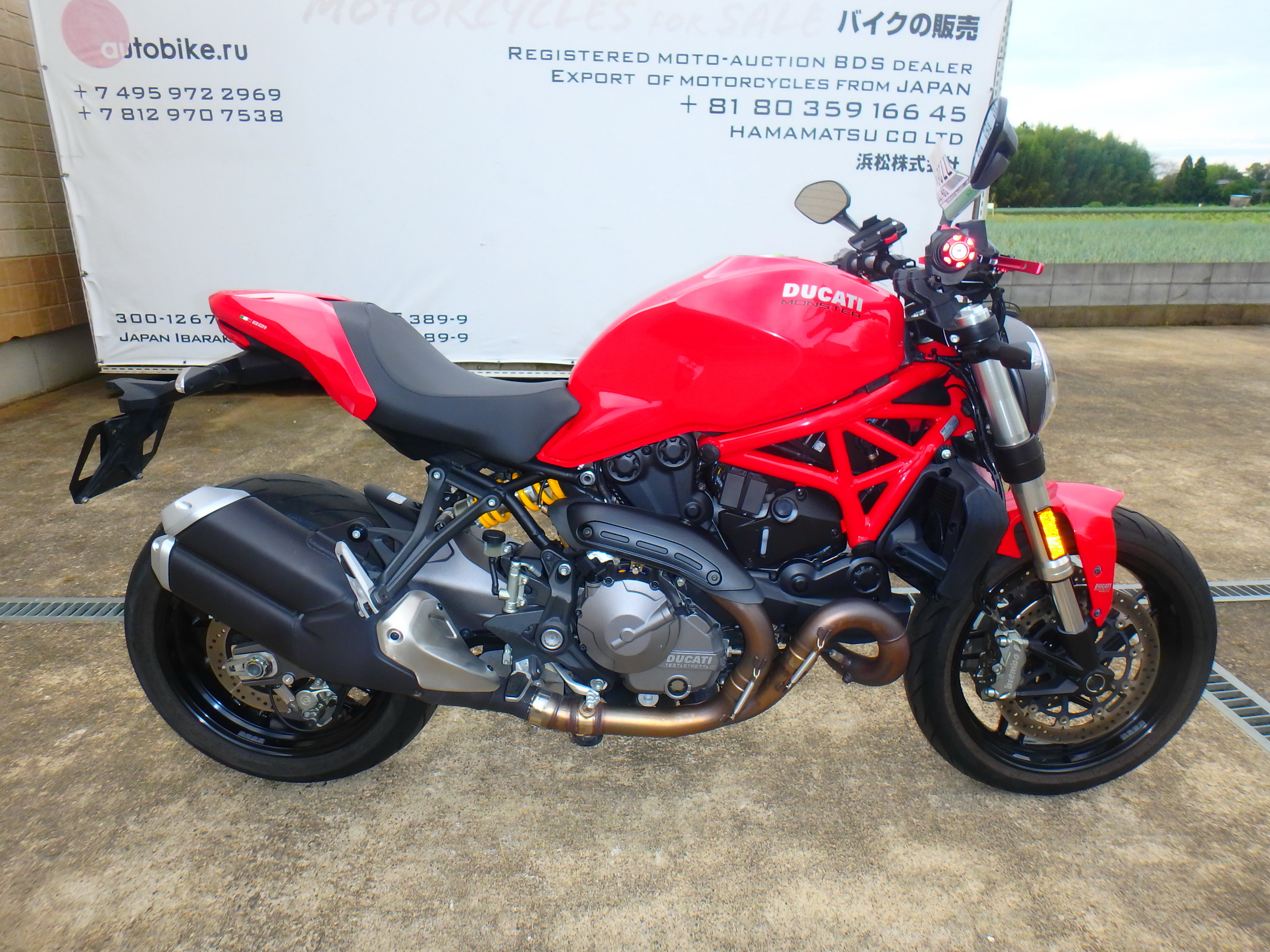 Купить мотоцикл Ducati Monster821A M821A 2018 фото 8