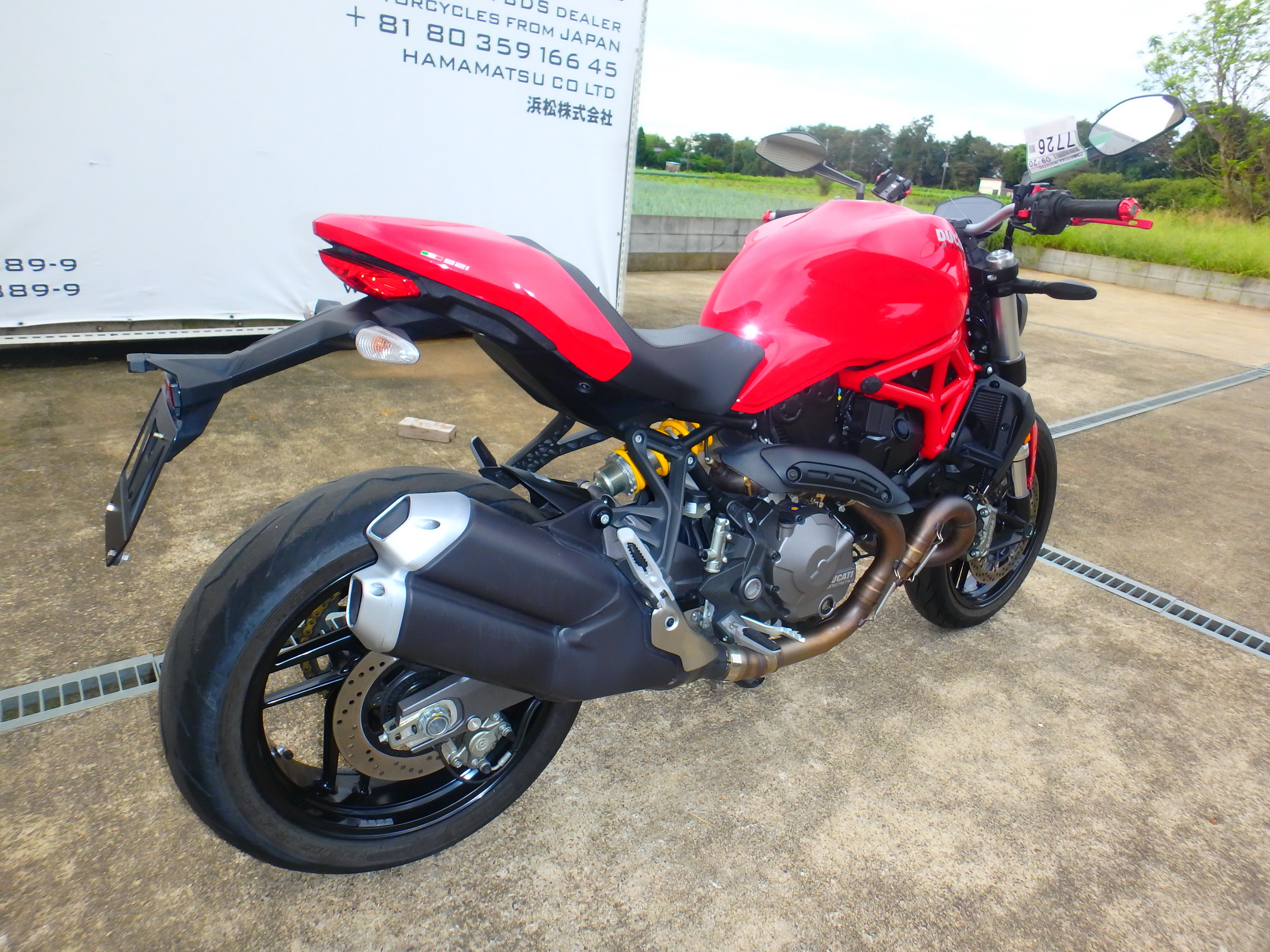 Купить мотоцикл Ducati Monster821A M821A 2018 фото 9