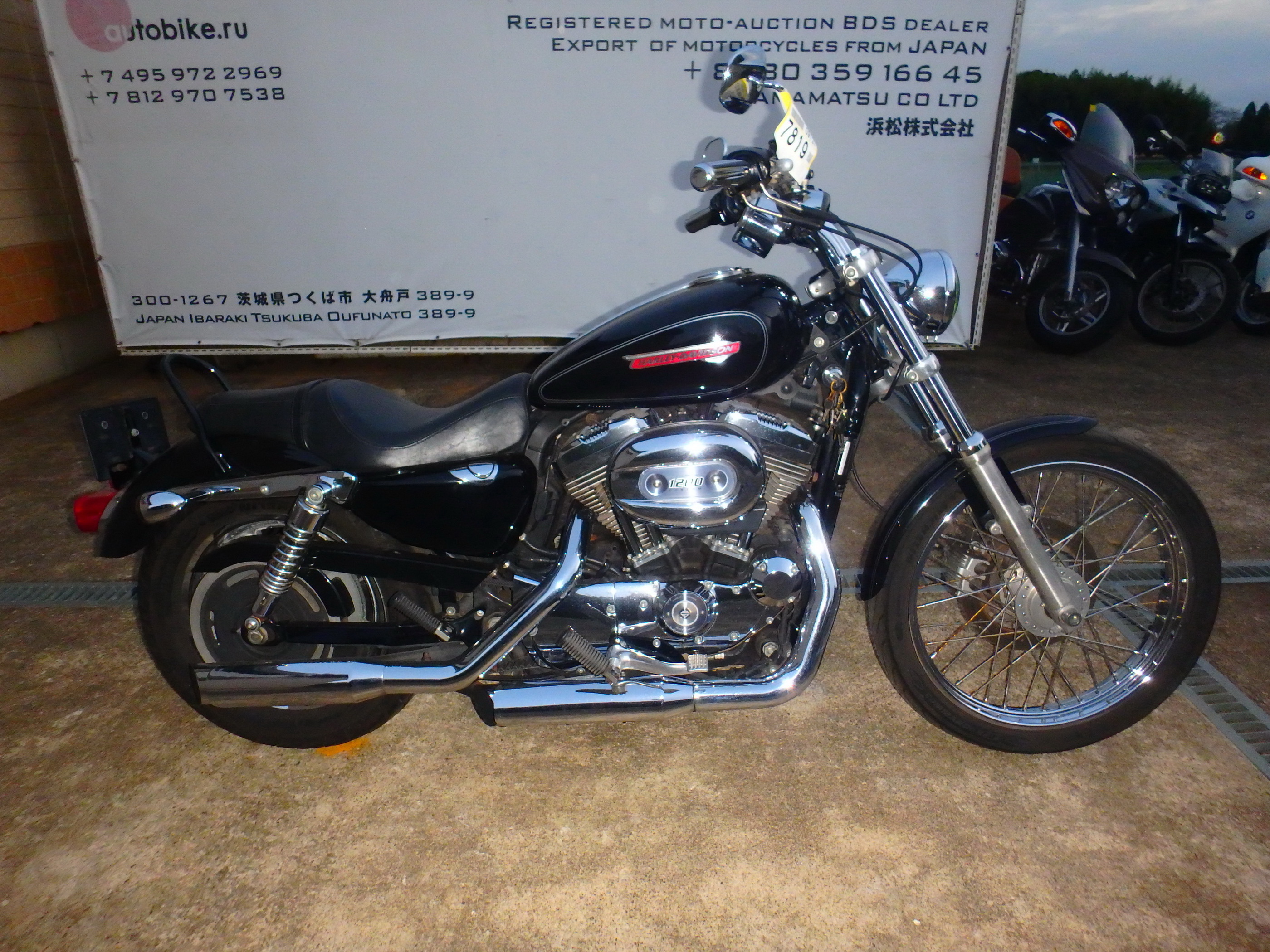Купить мотоцикл Harley Davidson XL1200C-I Sportster Custom 2010 фото 8