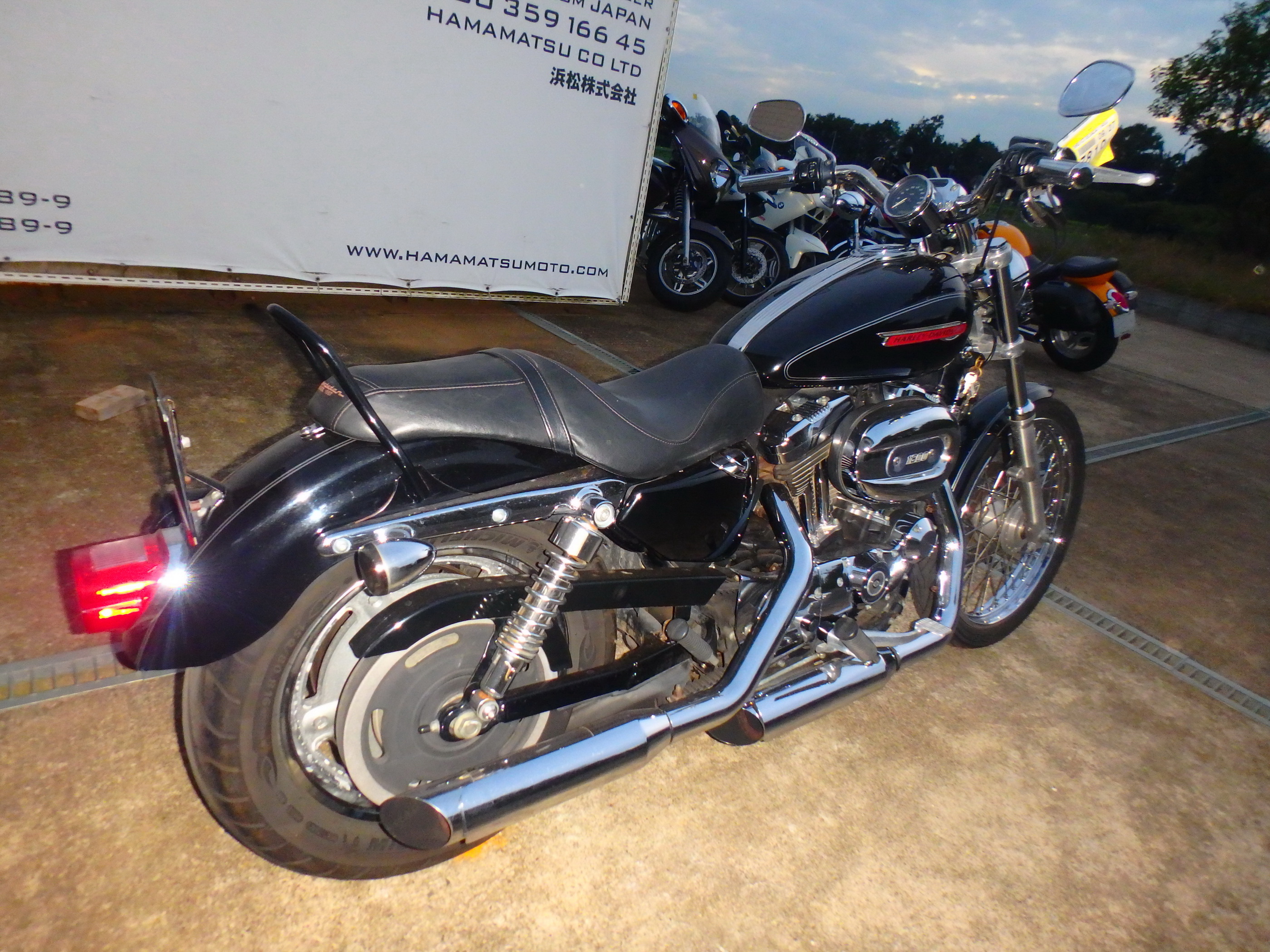Купить мотоцикл Harley Davidson XL1200C-I Sportster Custom 2010 фото 9