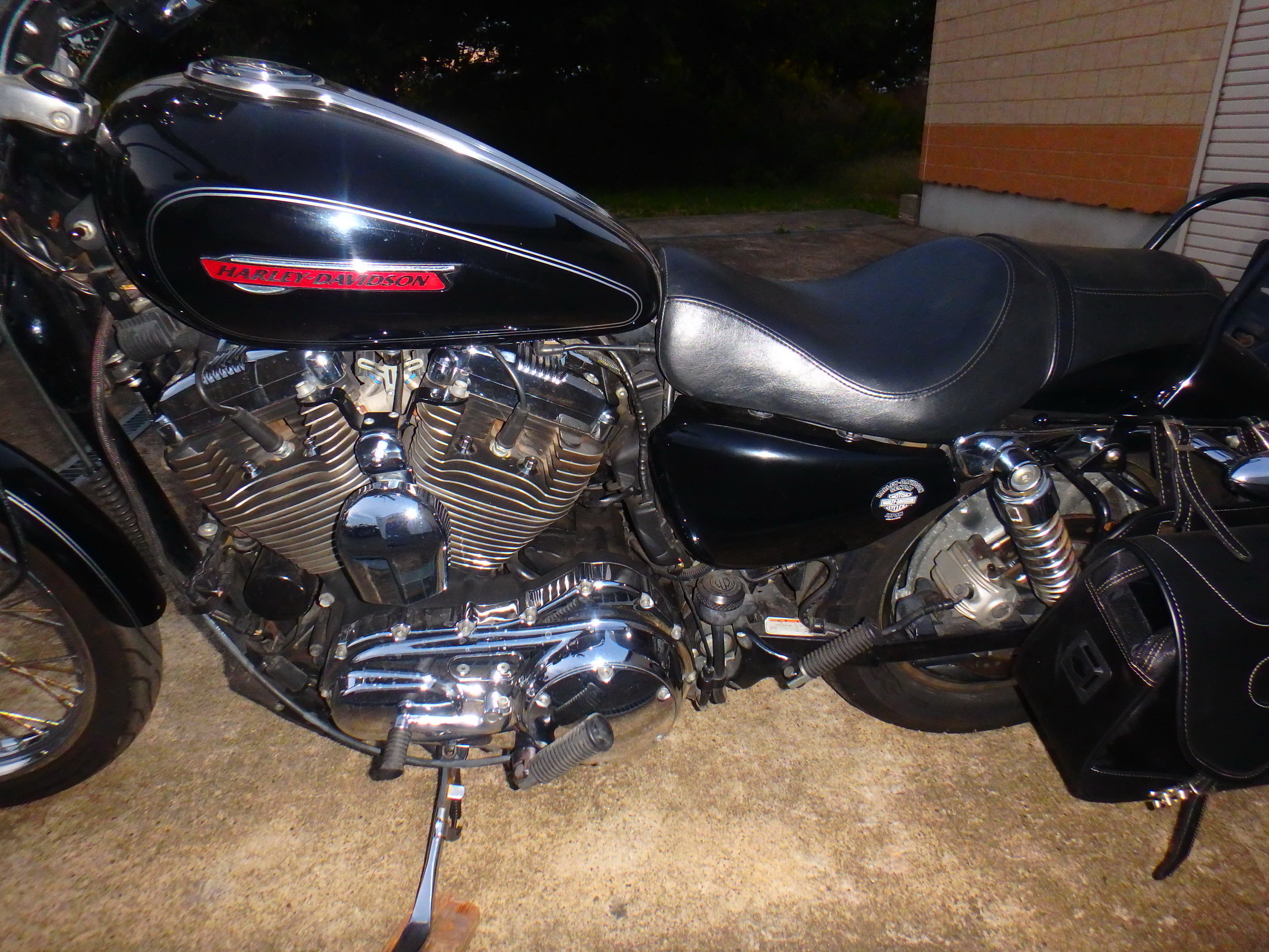 Купить мотоцикл Harley Davidson XL1200C-I Sportster Custom 2010 фото 15