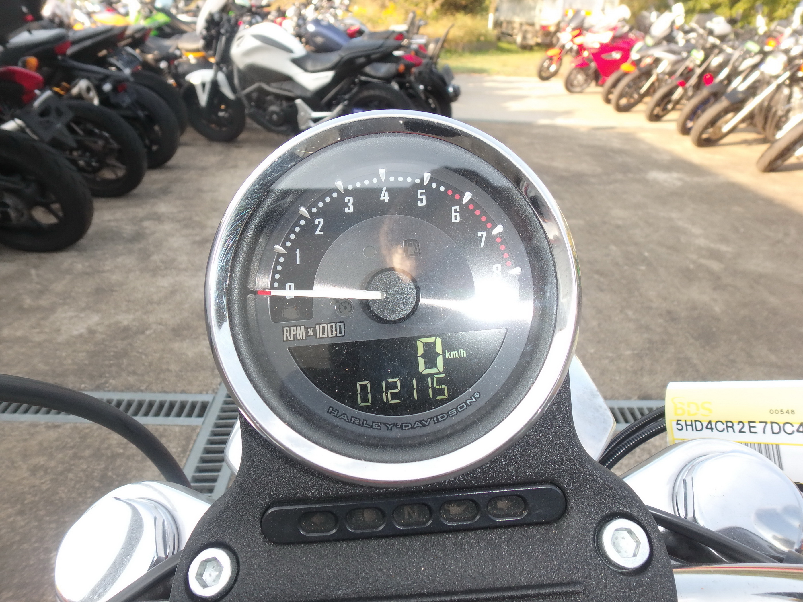 Купить мотоцикл Harley Davidson XL883L-I Sportster Super Low 2013 фото 20