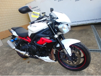 Заказать из Японии мотоцикл Triumph Street Triple 675R 2015 фото 7