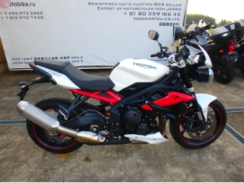 Заказать из Японии мотоцикл Triumph Street Triple 675R 2015 фото 8