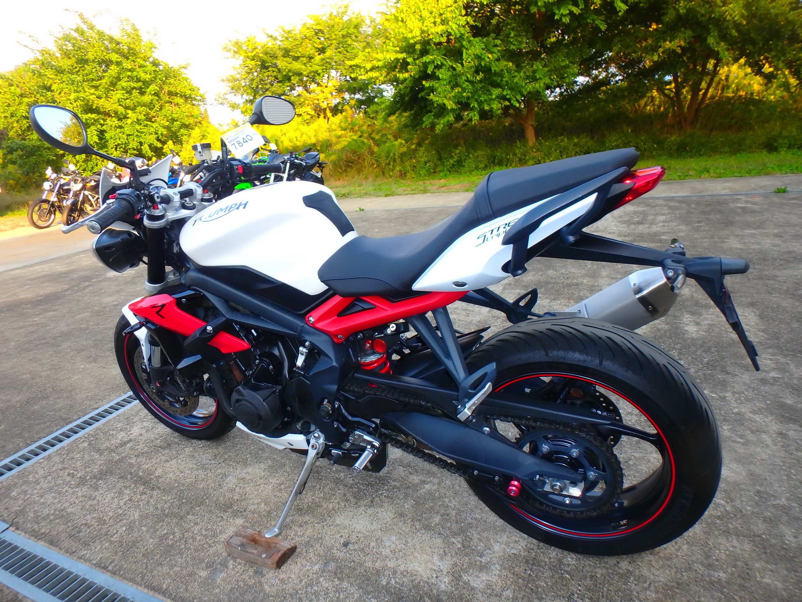Купить мотоцикл Triumph Street Triple 675R 2015 фото 11