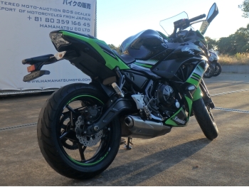Заказать из Японии мотоцикл Kawasaki Ninja650A 2017 фото 8