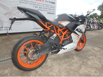 Заказать из Японии мотоцикл KTM RC 390 2015 фото 8