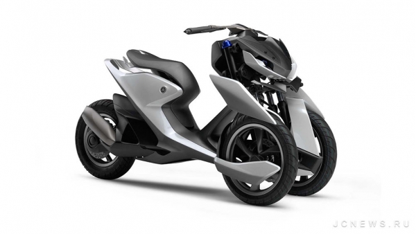 Yamaha начала продвижение трехколесного скутера