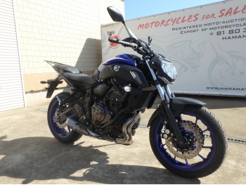 Заказать из Японии мотоцикл Yamaha MT-07A FZ07 ABS 2020 фото 7