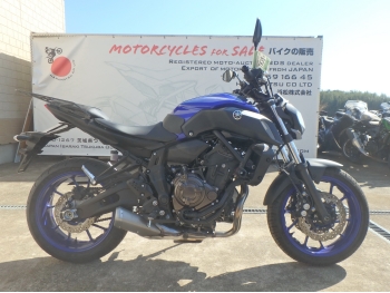 Заказать из Японии мотоцикл Yamaha MT-07A FZ07 ABS 2020 фото 8