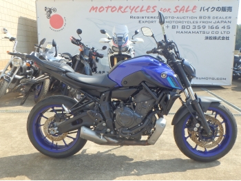 Заказать из Японии мотоцикл Yamaha MT-07-2 2022 фото 8